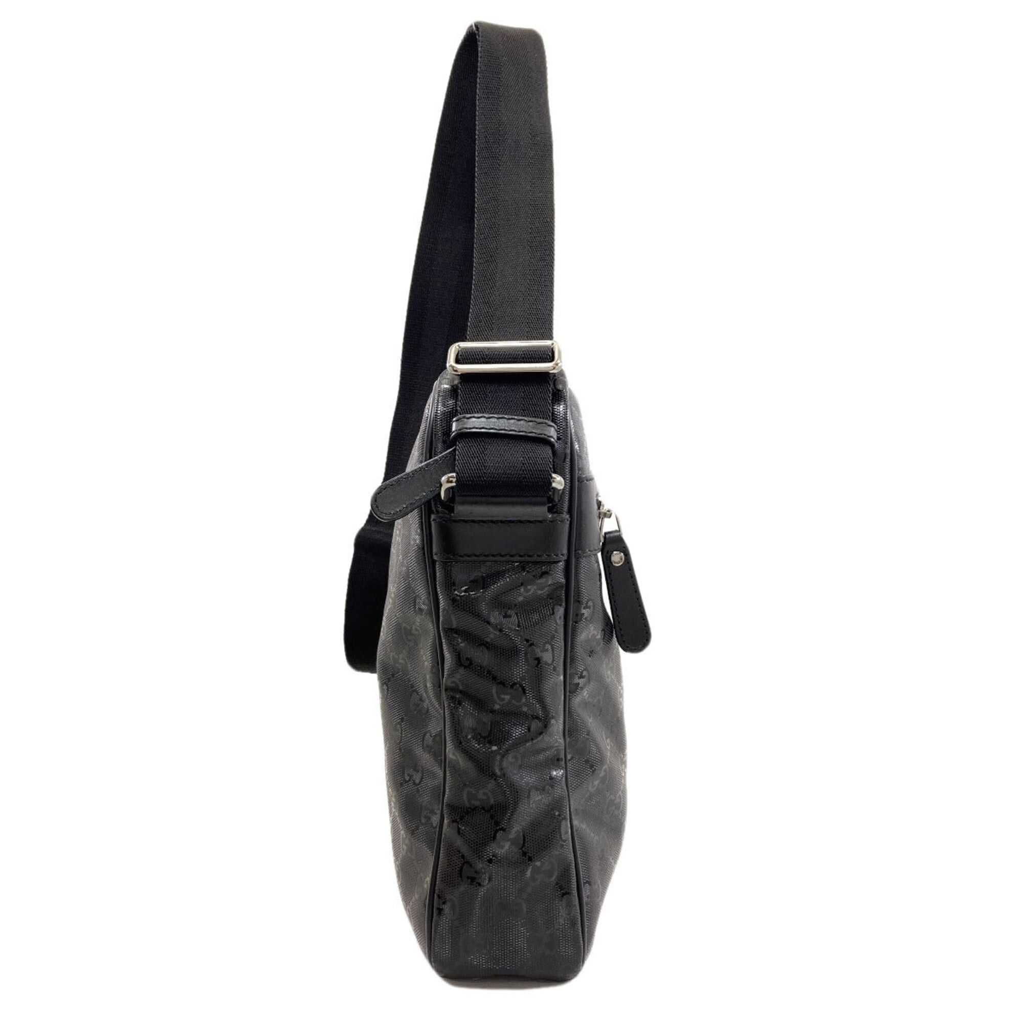 Gucci Gucci 201448 GG Imprime Shoulder Bag, PVC, Women's Size ONE SIZE - 3 Thumbnail
