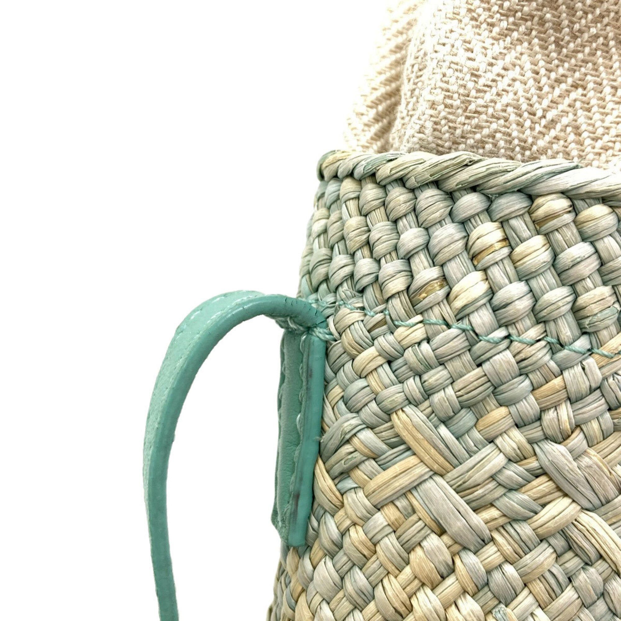 Loewe Loewe Square Pocket Shoulder Bag, Calfskin/Ilaca Palm, Women's Size ONE SIZE - 11 Thumbnail