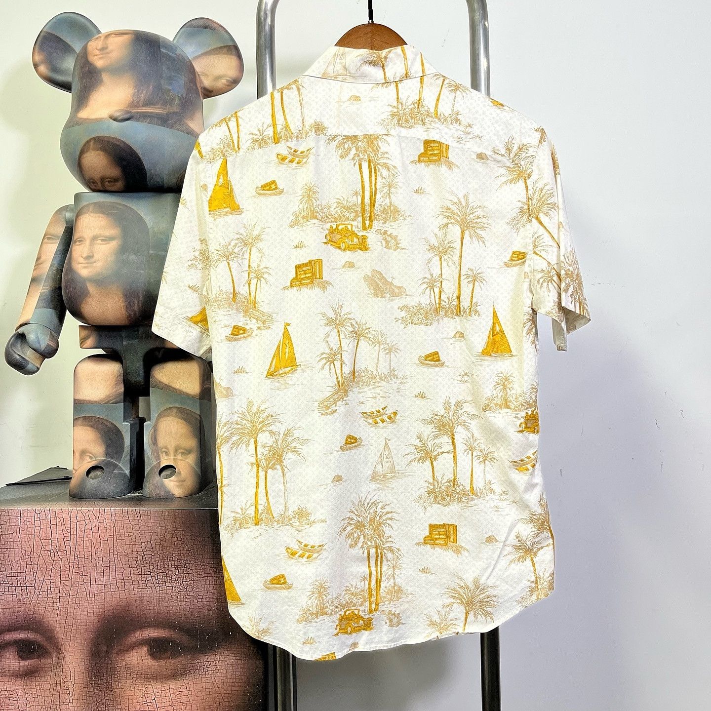 Louis Vuitton Louis Vuitton Monogram Print Short Sleeve Shirt XS Size US XS / EU 42 / 0 - 2 Thumbnail