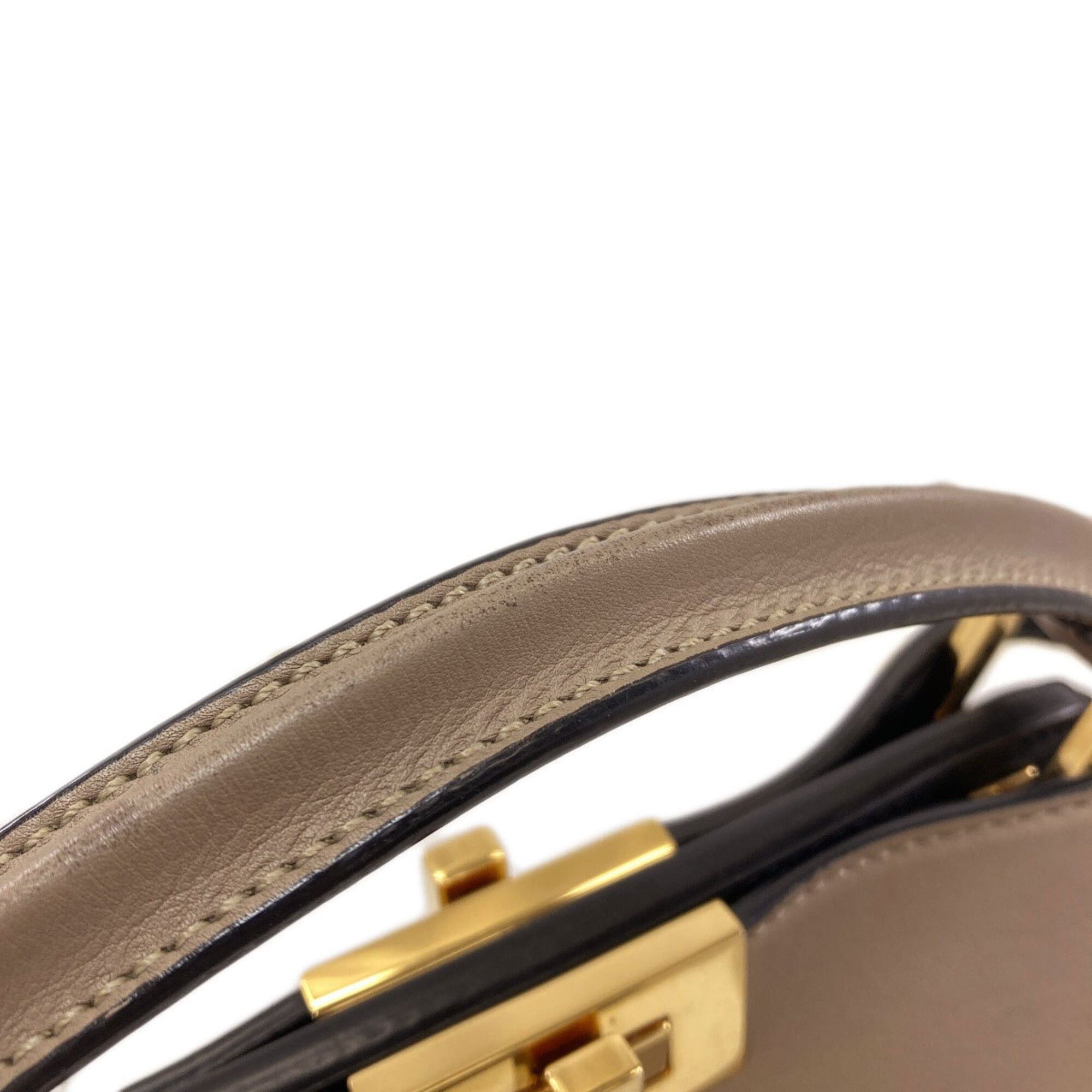Fendi Fendi Peekaboo Essentially 2-Way Handbag, Calfskin, Women's Size ONE SIZE - 22 Thumbnail