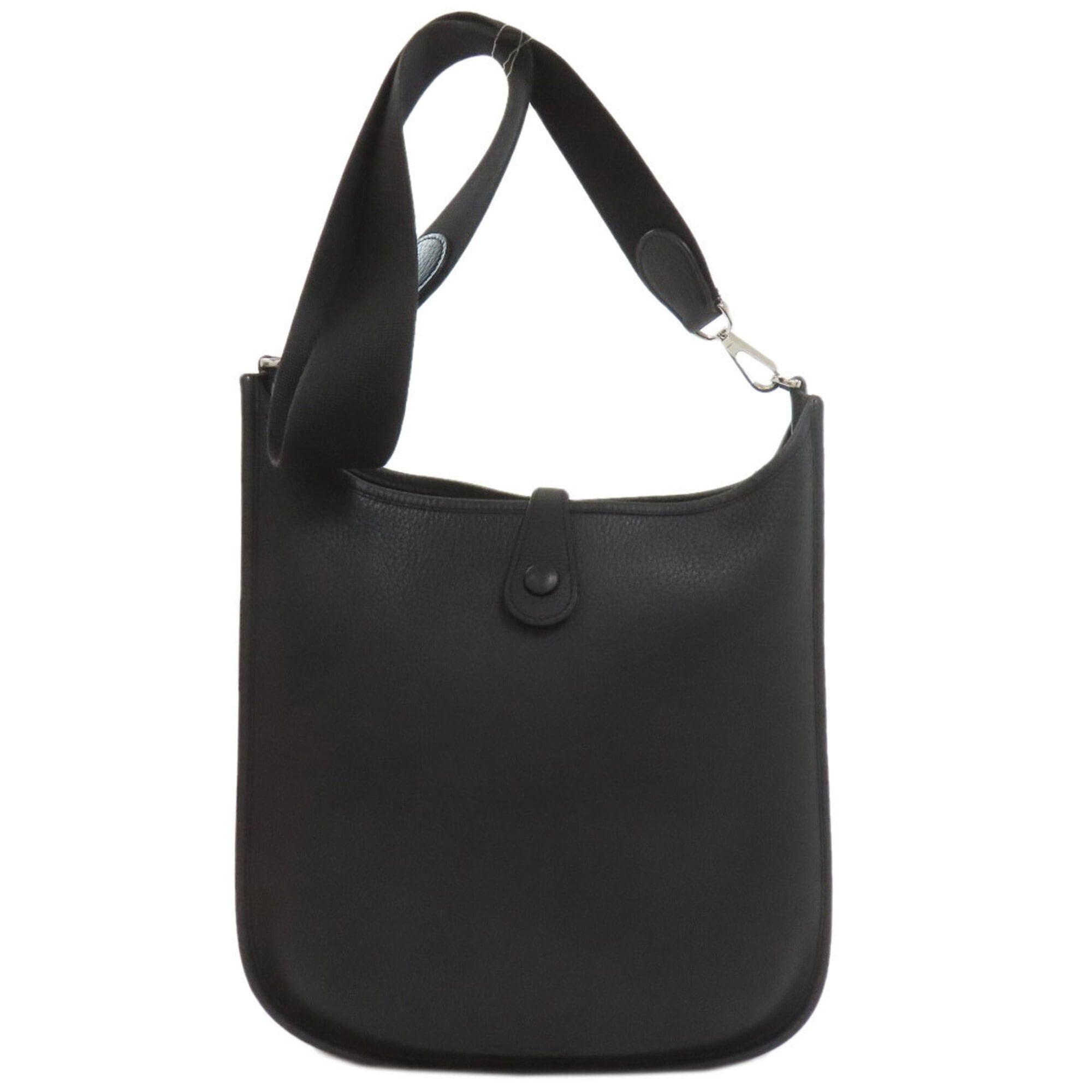 Hermes Hermes Evelyne 1 PM Shoulder Bag with Silver Hardware, Taurillon Leather, Women's Size ONE SIZE - 2 Thumbnail