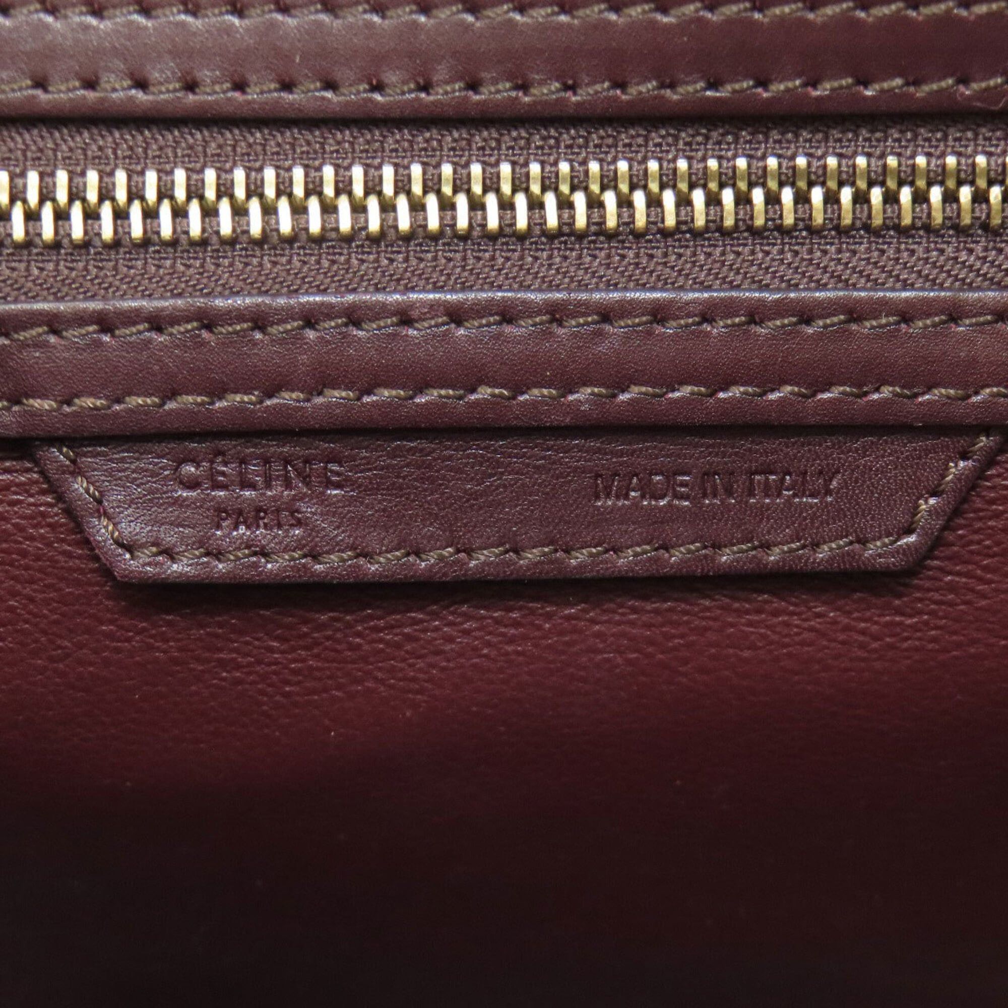 Celine Celine Luggage Micro Handbag, Canvas/Leather, Women's Size ONE SIZE - 6 Thumbnail