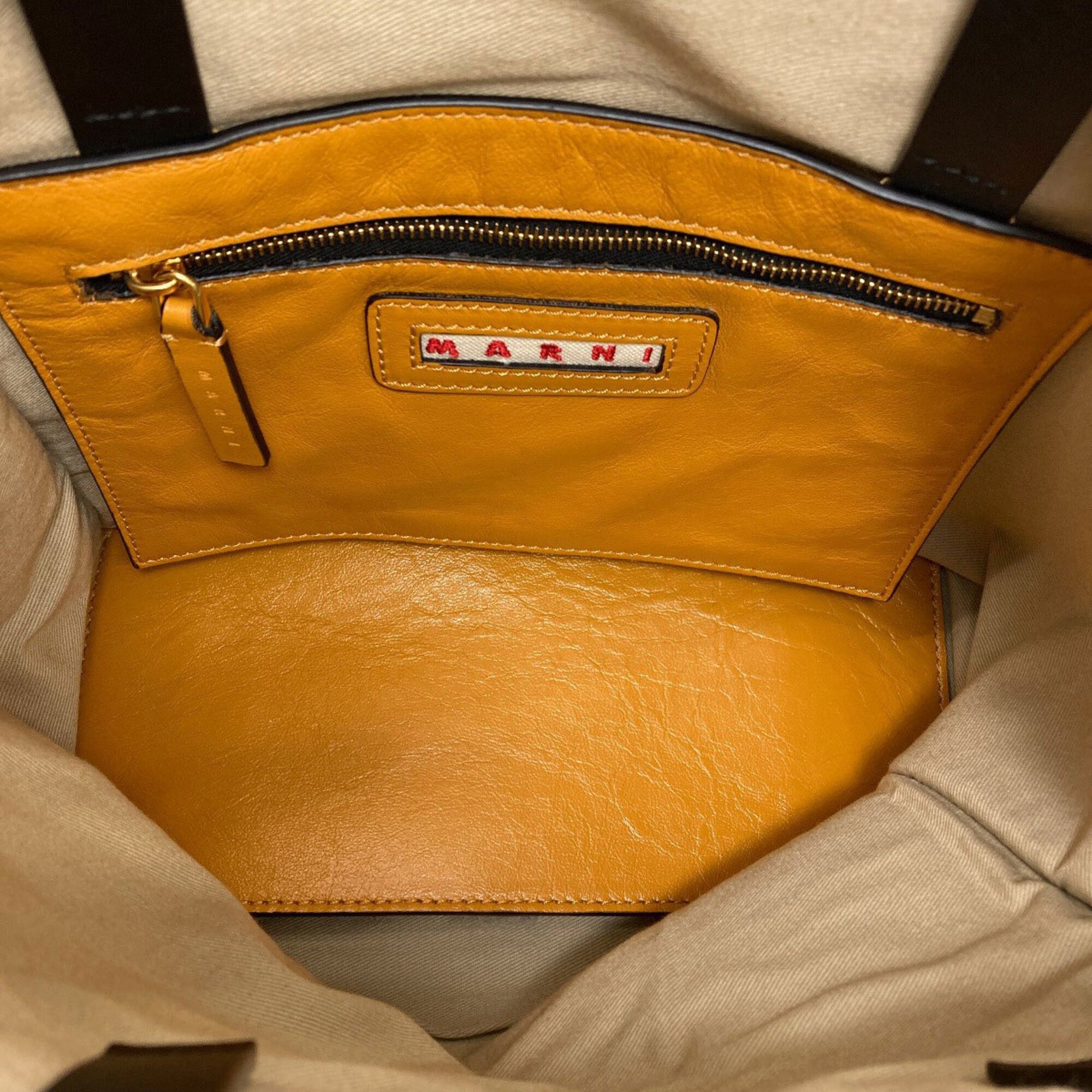 Marni Marni 2-way handbag, leather/shearling, women's Size ONE SIZE - 5 Thumbnail