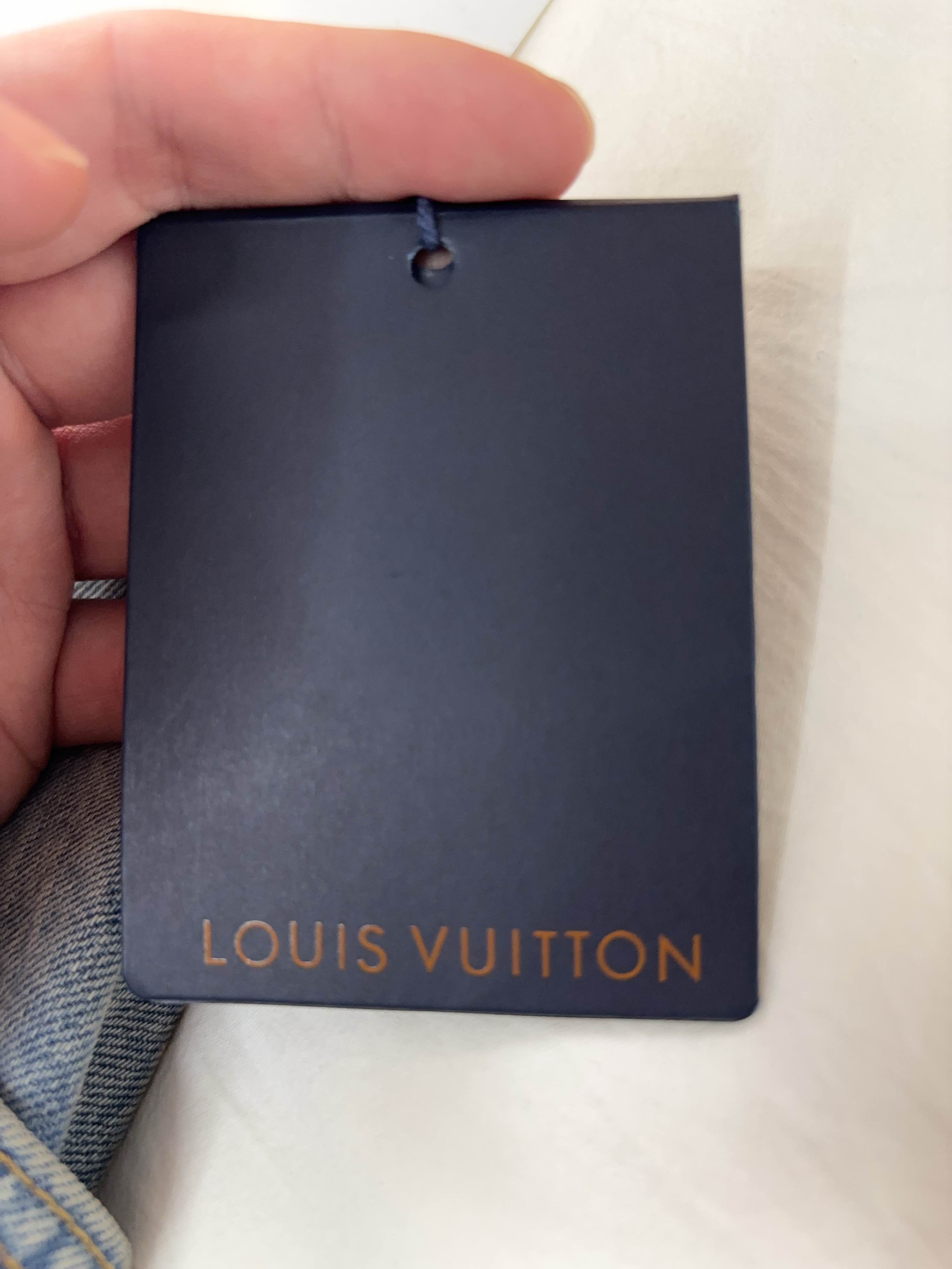 Louis Vuitton Louis Vuitton Staples Edition Denim Jeans Size 36 Size US 36 / EU 52 - 5 Thumbnail