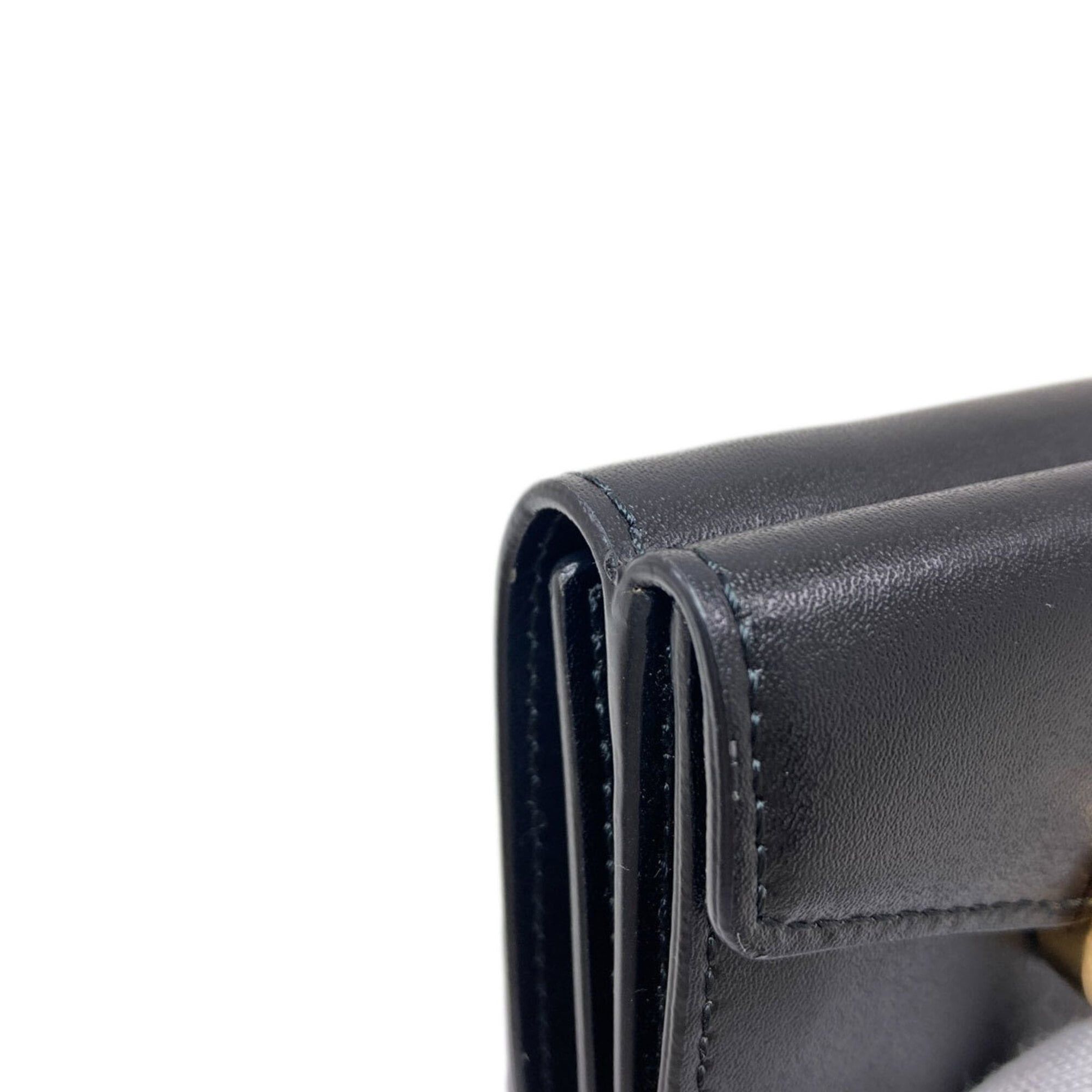 Fendi Fendi F is Micro Trifold Wallet, Bi-fold Calfskin, Women's Size ONE SIZE - 17 Thumbnail