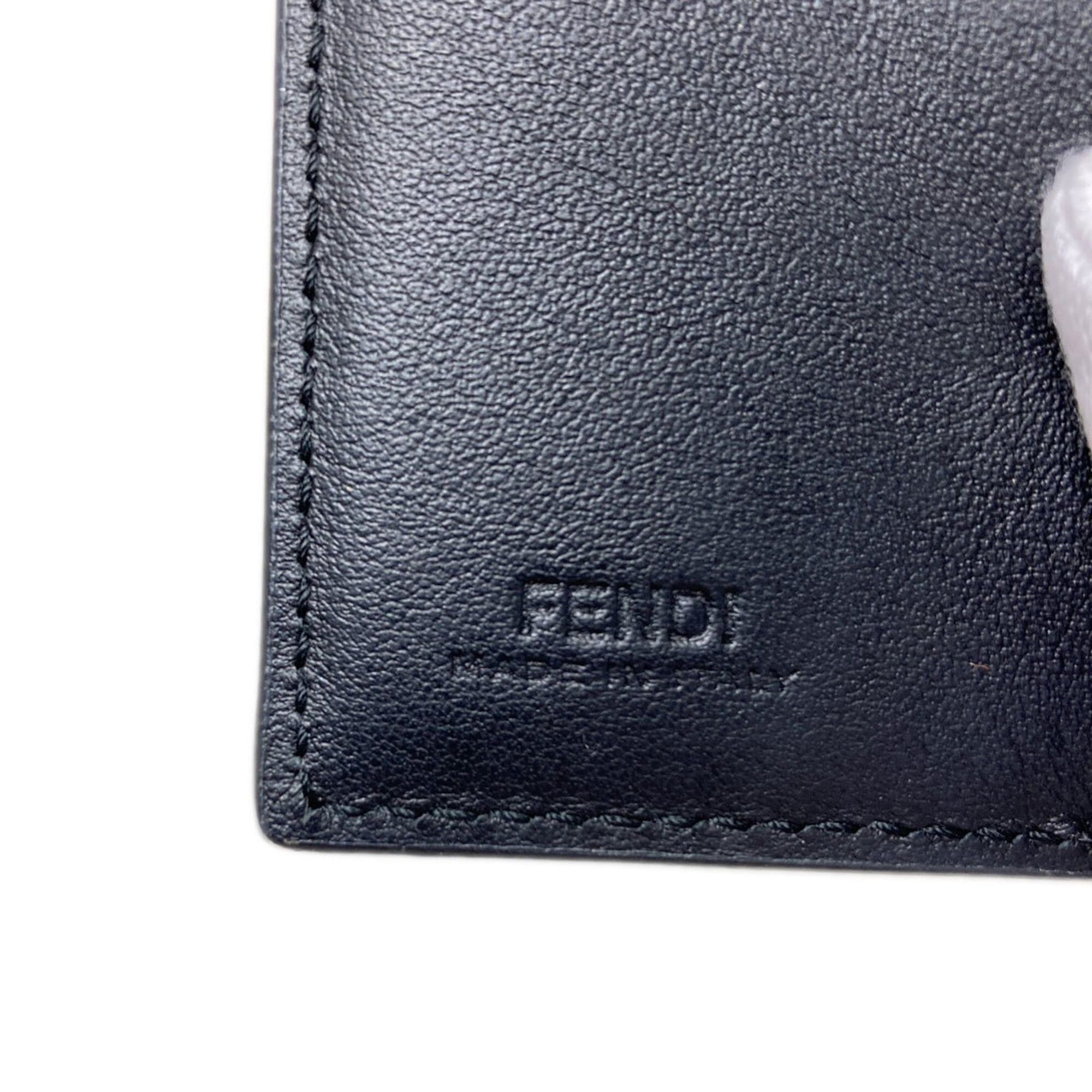 Fendi Fendi F is Micro Trifold Wallet, Bi-fold Calfskin, Women's Size ONE SIZE - 7 Thumbnail