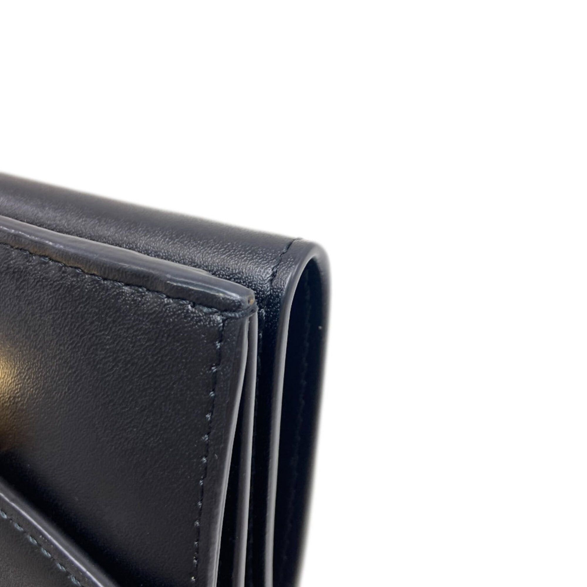 Fendi Fendi F is Micro Trifold Wallet, Bi-fold Calfskin, Women's Size ONE SIZE - 18 Thumbnail