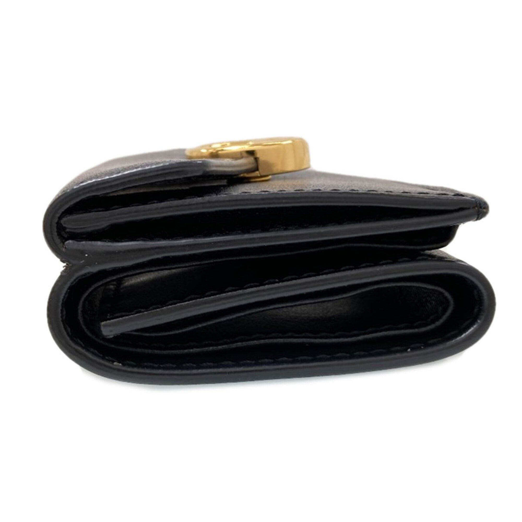 Fendi Fendi F is Micro Trifold Wallet, Bi-fold Calfskin, Women's Size ONE SIZE - 3 Thumbnail