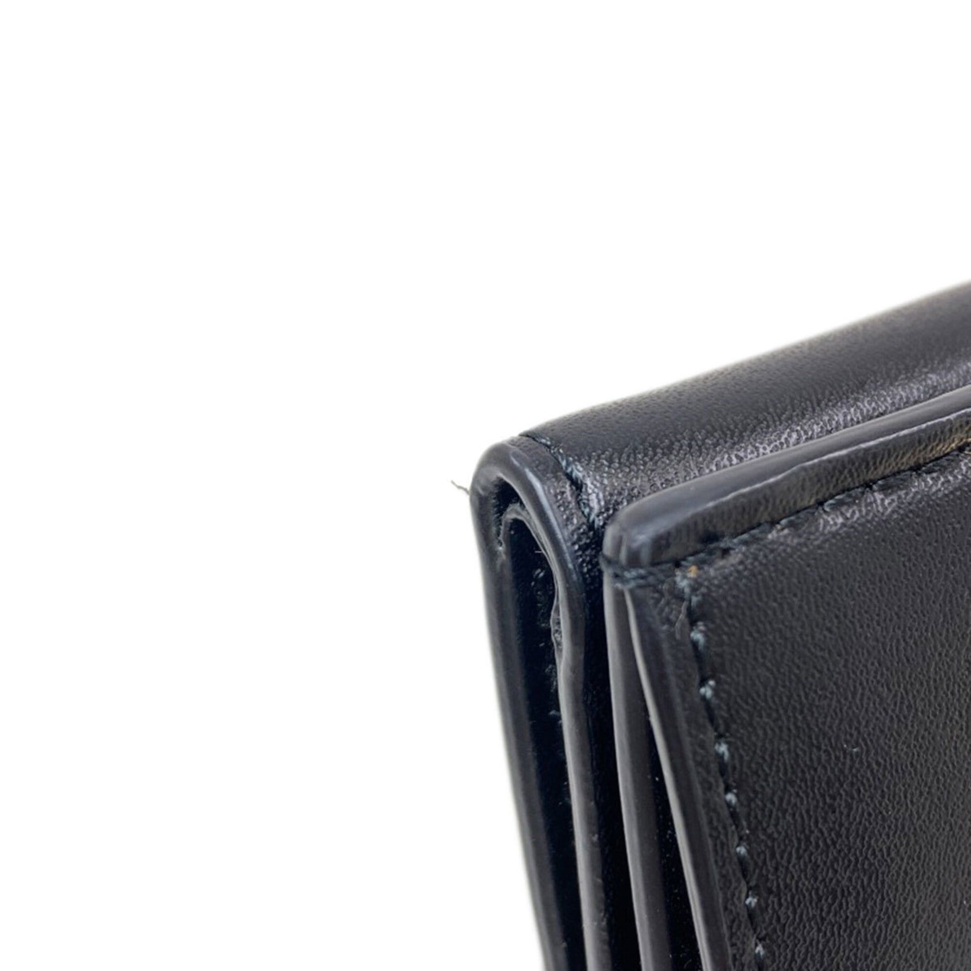 Fendi Fendi F is Micro Trifold Wallet, Bi-fold Calfskin, Women's Size ONE SIZE - 19 Thumbnail