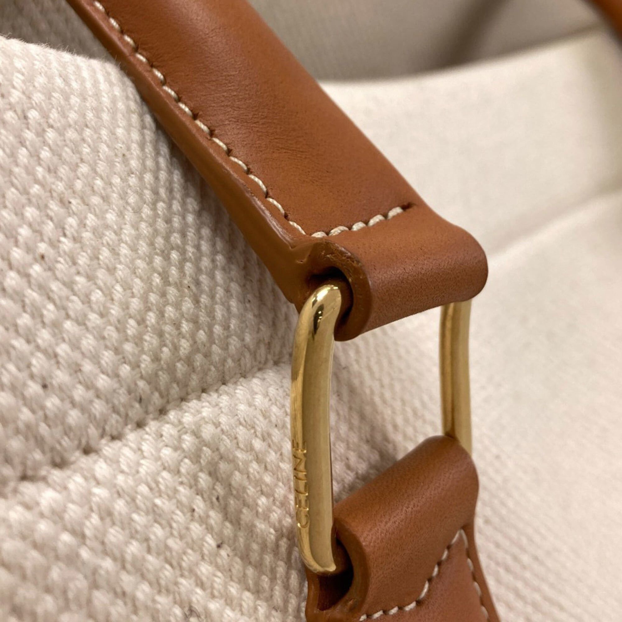 Celine Celine Horizontal Cabas Canvas Handbag for Women Size ONE SIZE - 20 Thumbnail