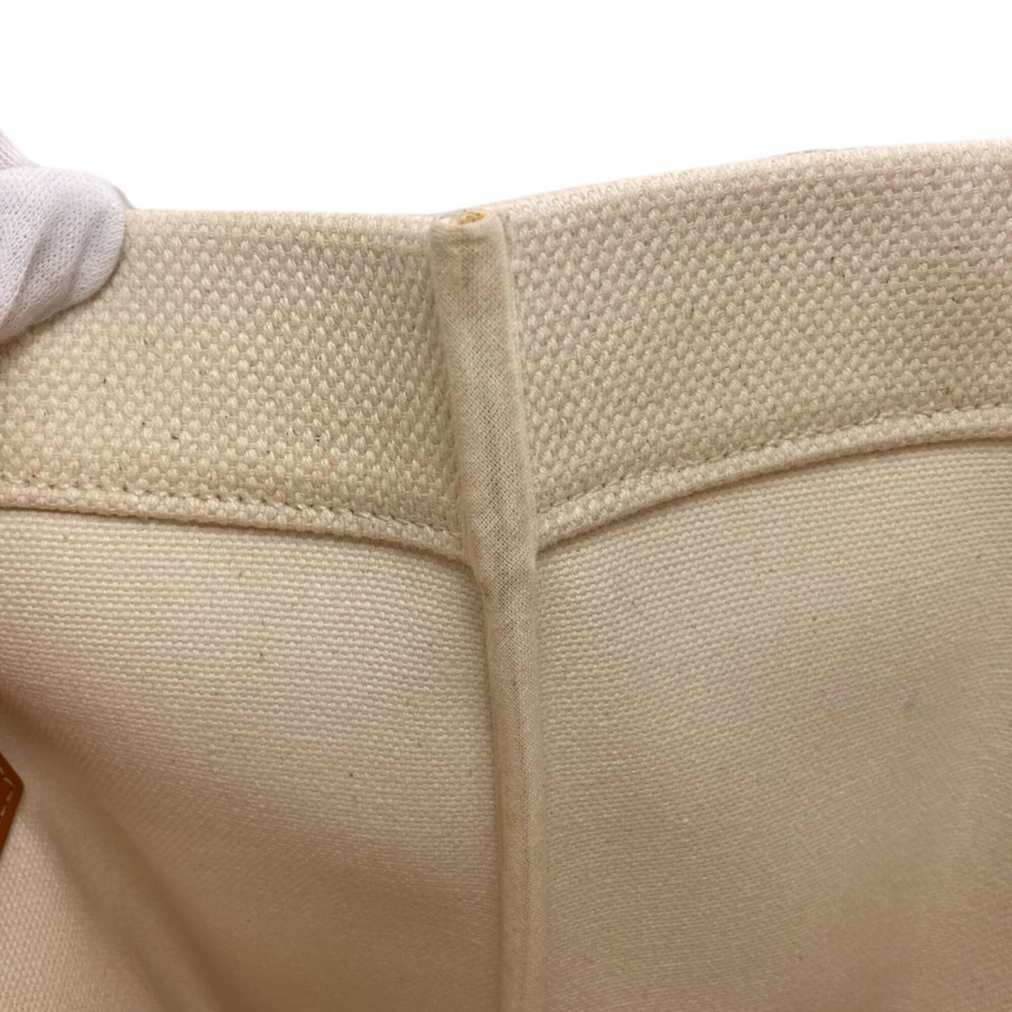Celine Celine Horizontal Cabas Canvas Handbag for Women Size ONE SIZE - 12 Thumbnail