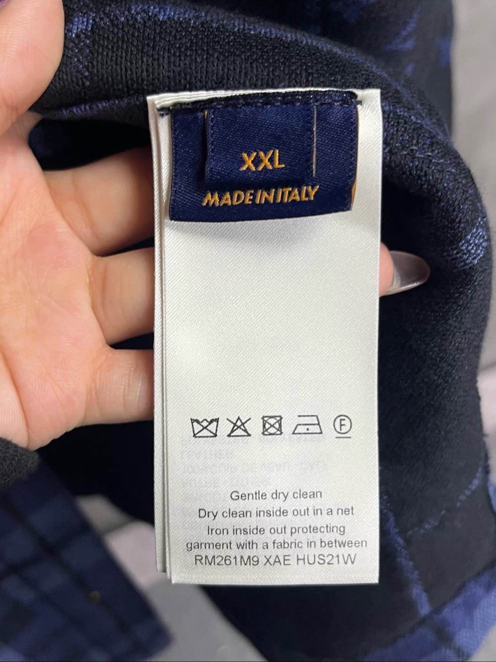Louis Vuitton Louis Vuitton Monogram Plaid Denim Jacket XXL Size US XXL / EU 58 / 5 - 4 Thumbnail