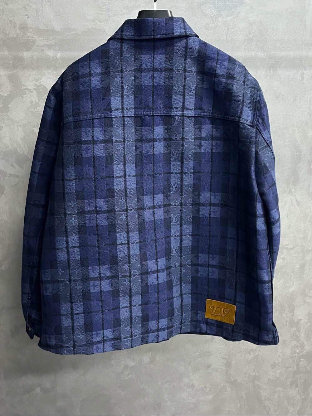 Louis Vuitton Louis Vuitton Monogram Plaid Denim Jacket XXL Size US XXL / EU 58 / 5 - 2 Thumbnail