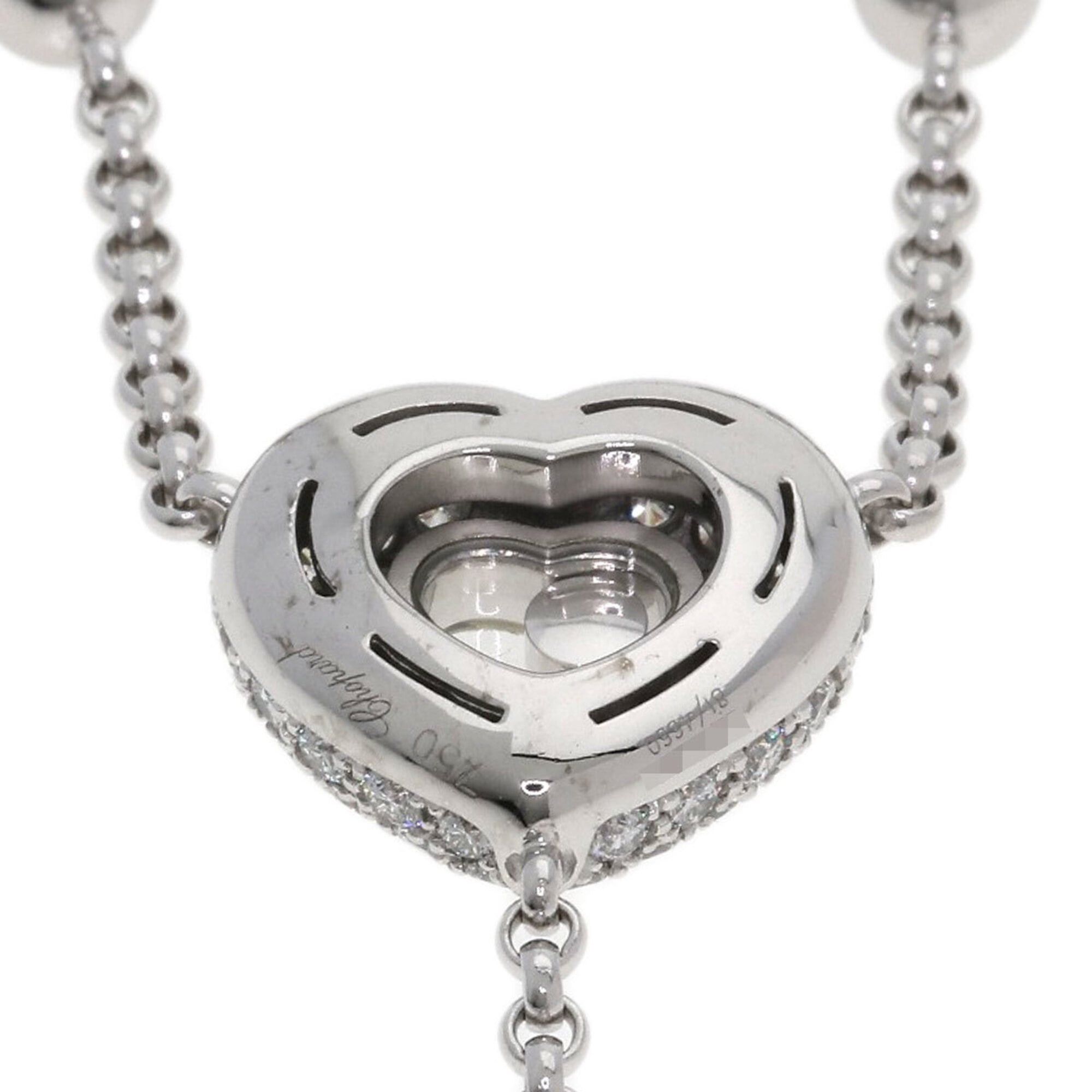 Chopard Chopard Happy Diamonds Necklace, 18K White Gold, Women's Size ONE SIZE - 7 Thumbnail
