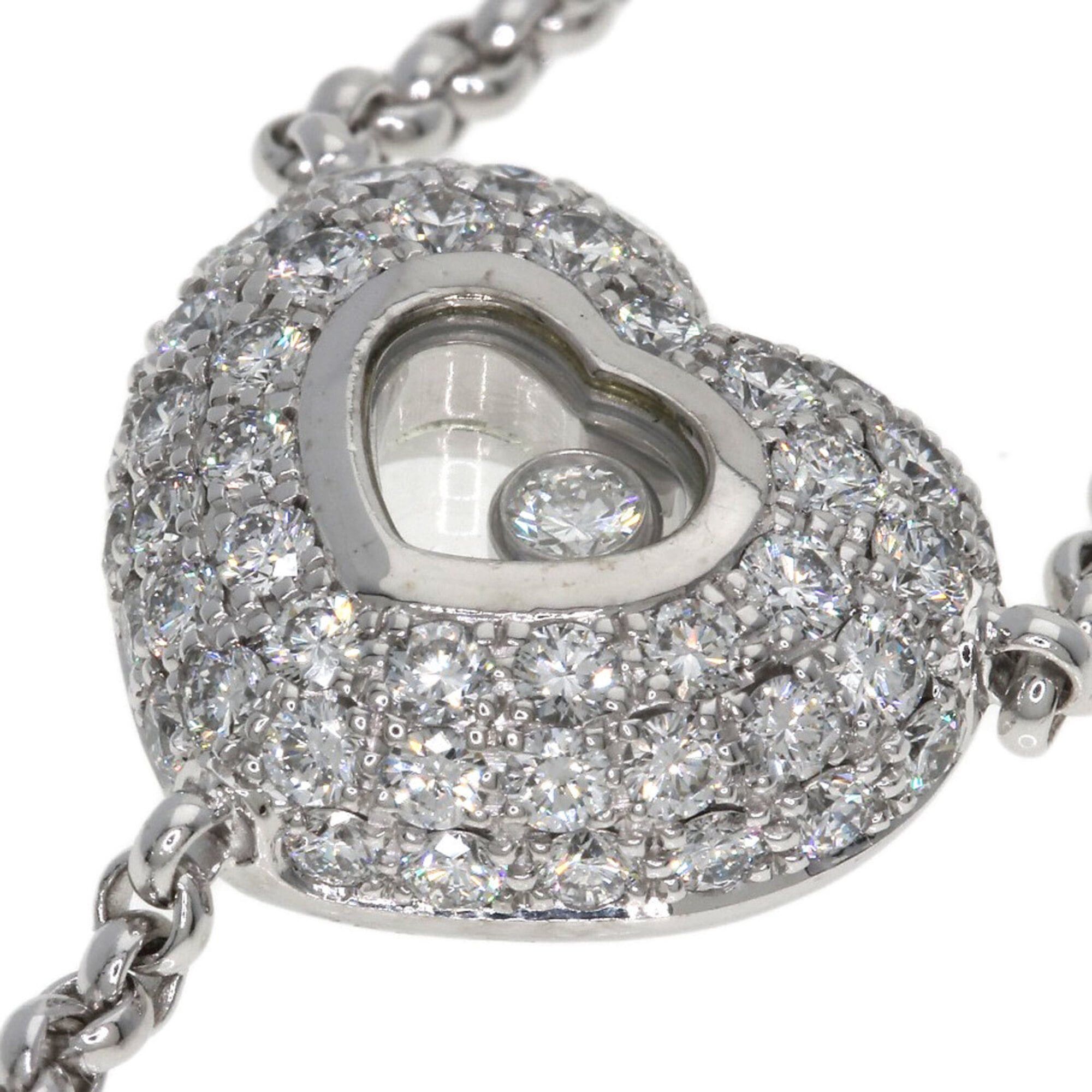 Chopard Chopard Happy Diamonds Necklace, 18K White Gold, Women's Size ONE SIZE - 10 Thumbnail