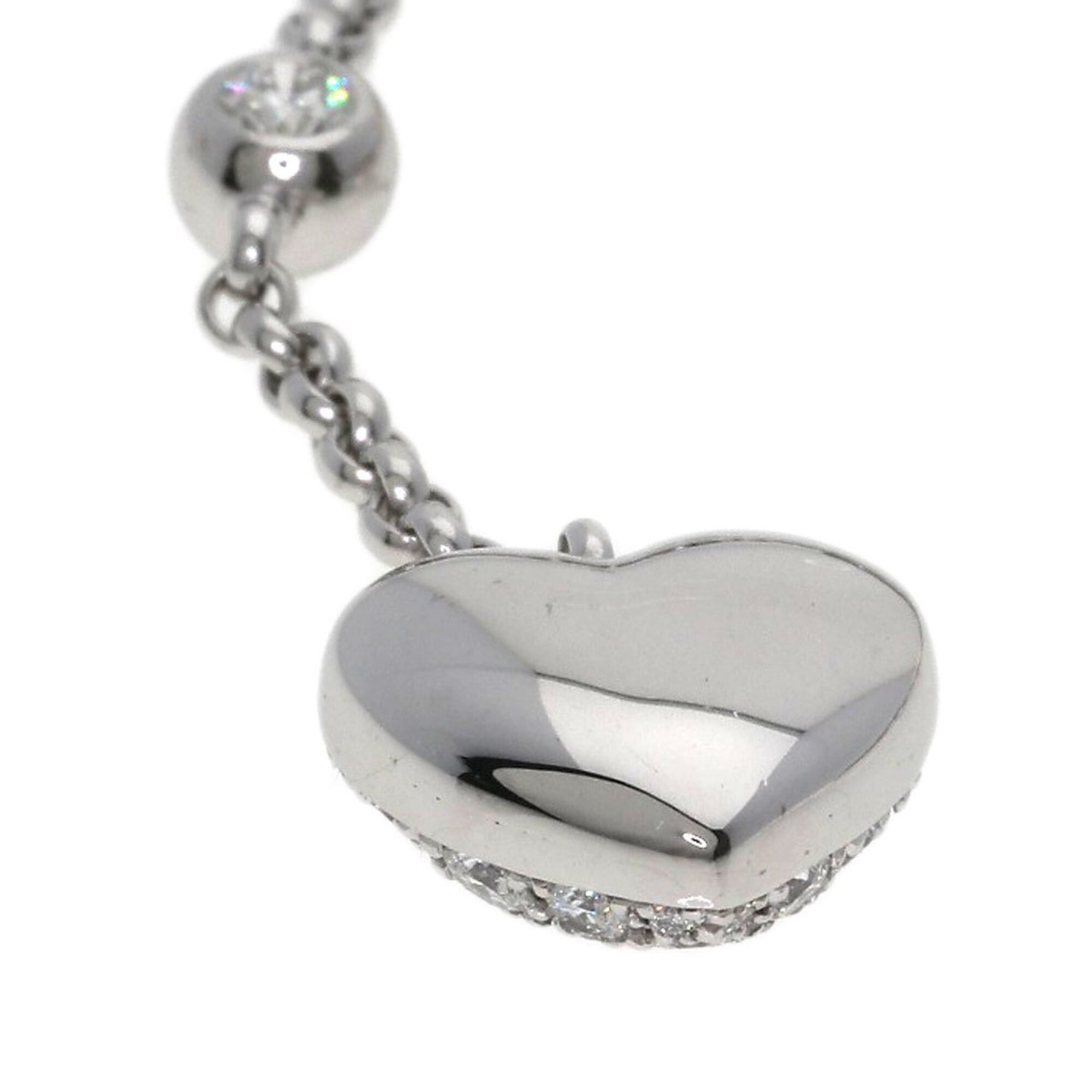 Chopard Chopard Happy Diamonds Necklace, 18K White Gold, Women's Size ONE SIZE - 12 Thumbnail