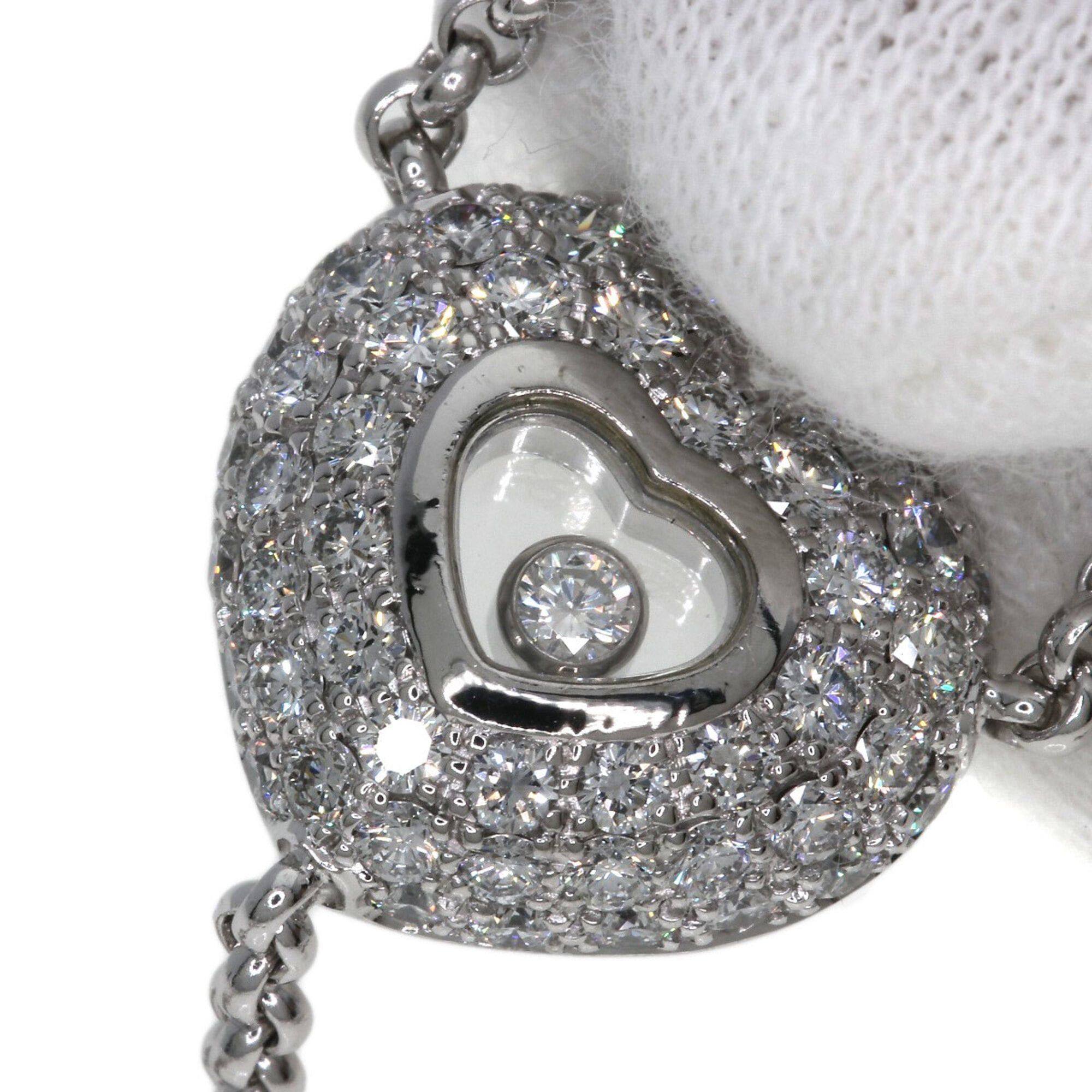 Chopard Chopard Happy Diamonds Necklace, 18K White Gold, Women's Size ONE SIZE - 9 Thumbnail