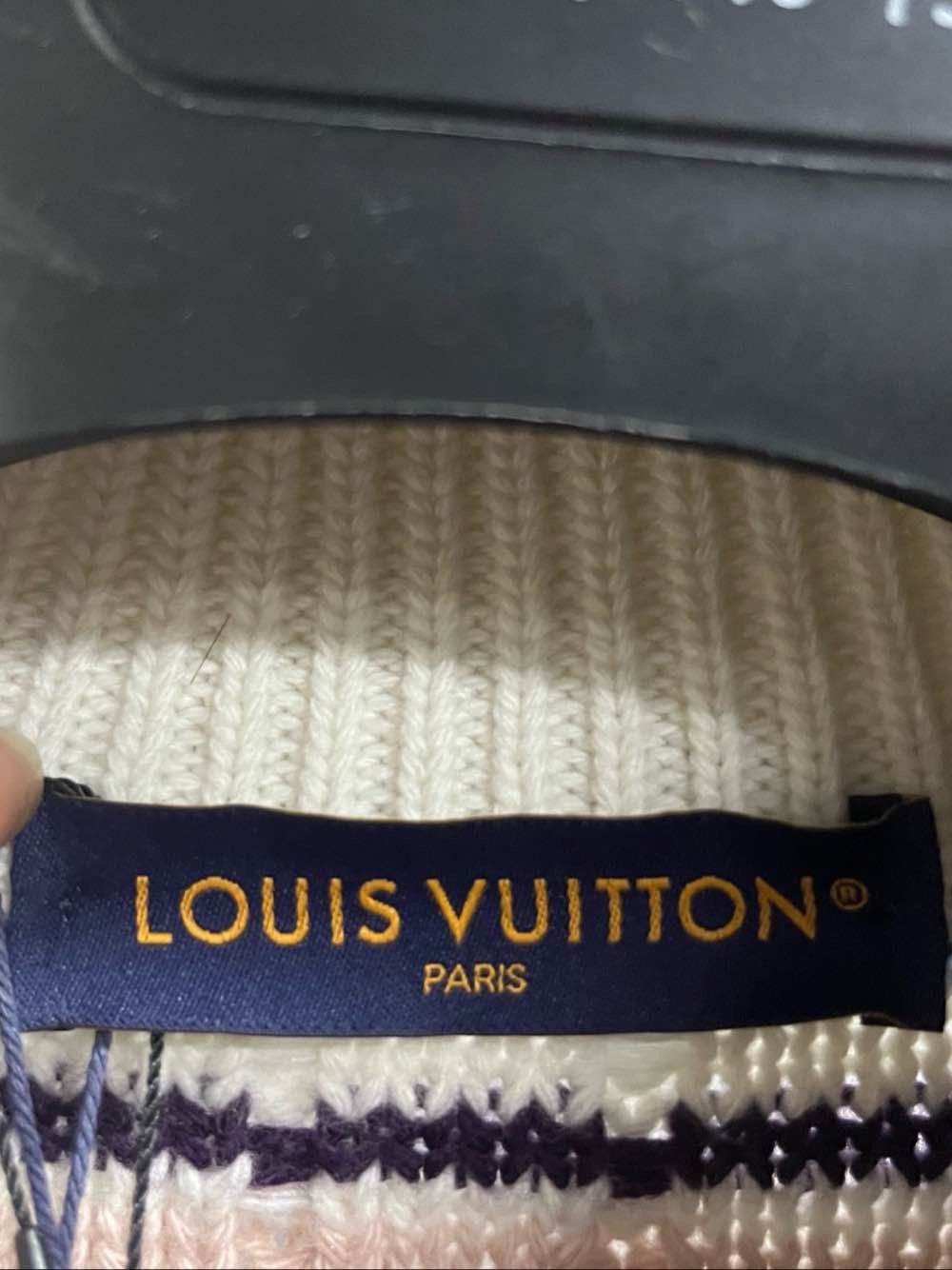 Louis Vuitton Louis Vuitton Striped Zip Cardigan Size XS Size US XS / EU 42 / 0 - 3 Thumbnail
