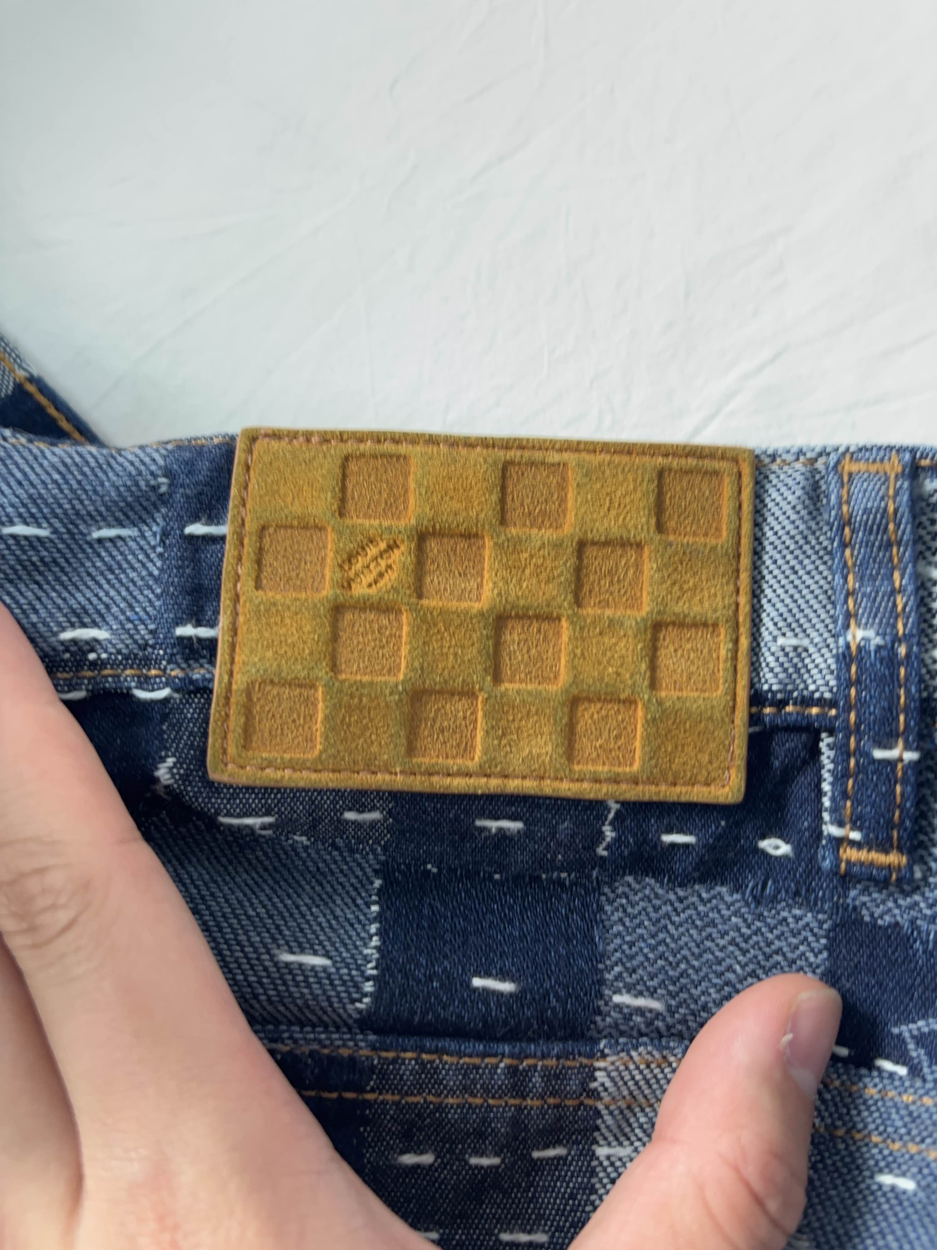 Louis Vuitton Louis Vuitton Patchwork Denim Jeans Size 36 Size US 36 / EU 52 - 5 Thumbnail