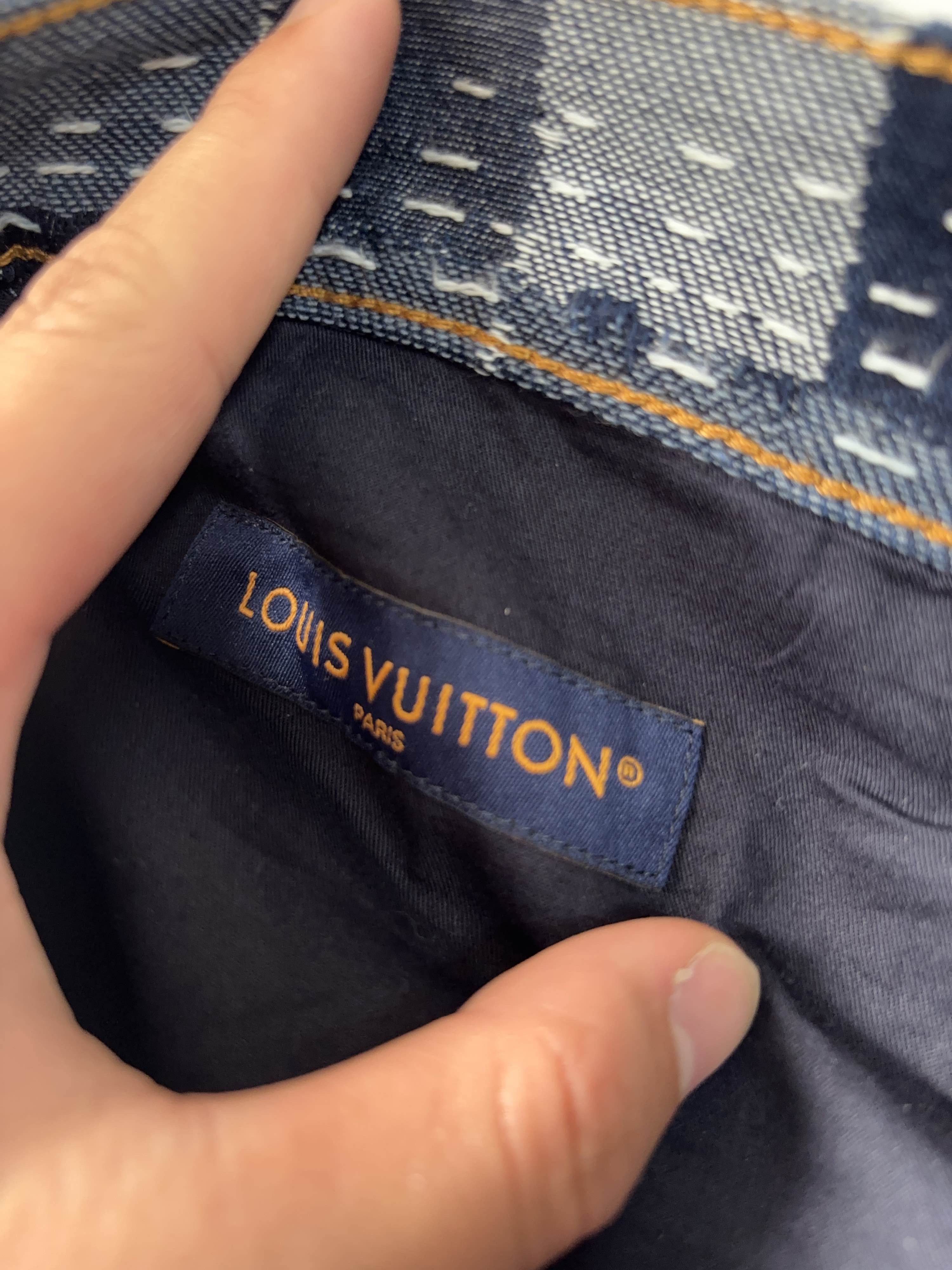 Louis Vuitton Louis Vuitton Patchwork Denim Jeans Size 36 Size US 36 / EU 52 - 3 Thumbnail