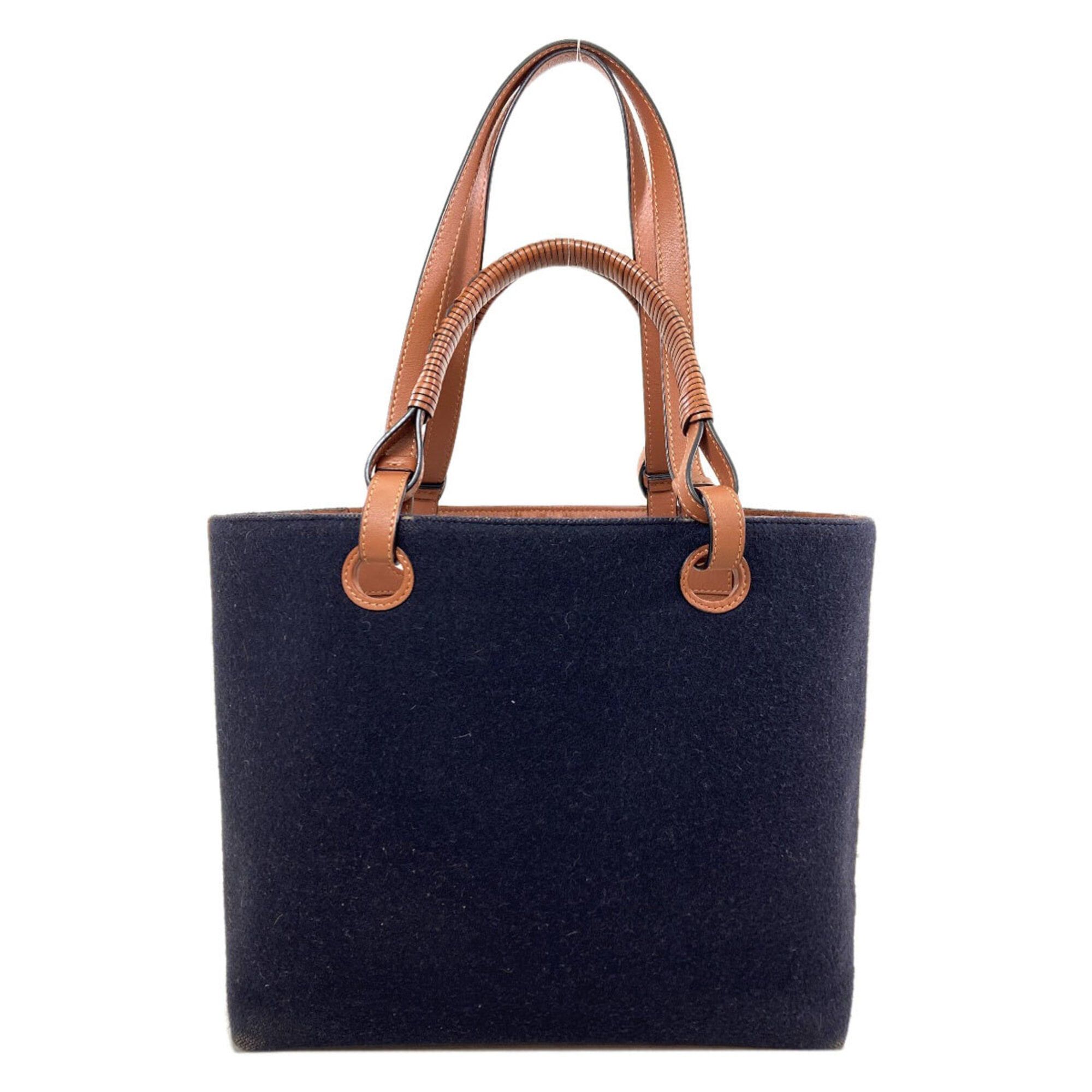 Loewe Loewe Love Anagram 2-Way Tote Bag, Wool, Women's Size ONE SIZE - 2 Thumbnail
