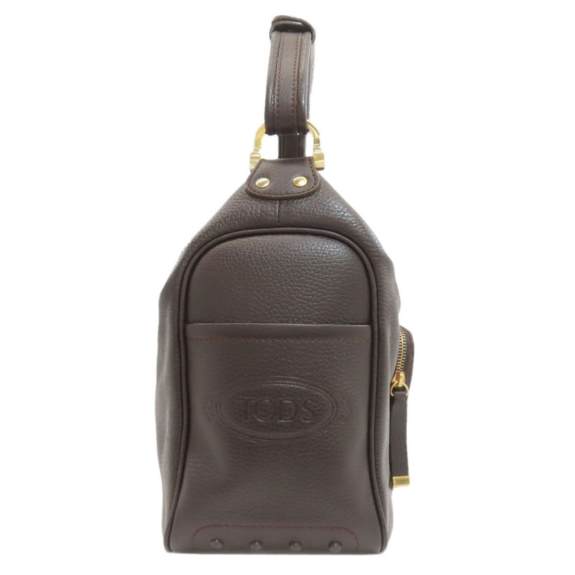 Tod's Tod's Logo Leather Handbag for Women Size ONE SIZE - 3 Thumbnail