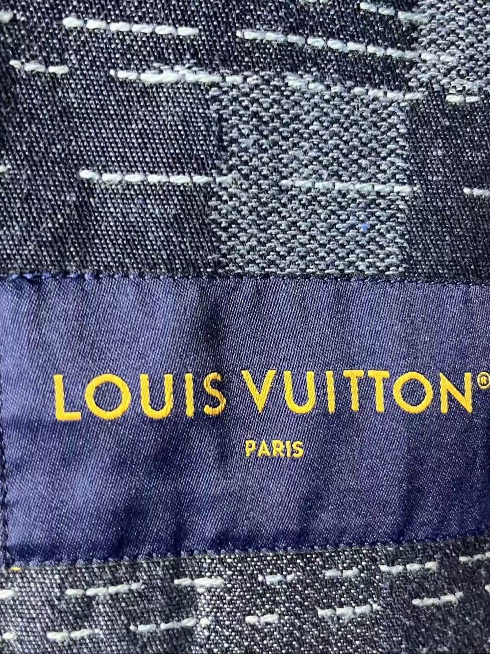 Louis Vuitton Louis Vuitton Craggy Damier Denim Jacket Size 50 Size US M / EU 48-50 / 2 - 3 Thumbnail