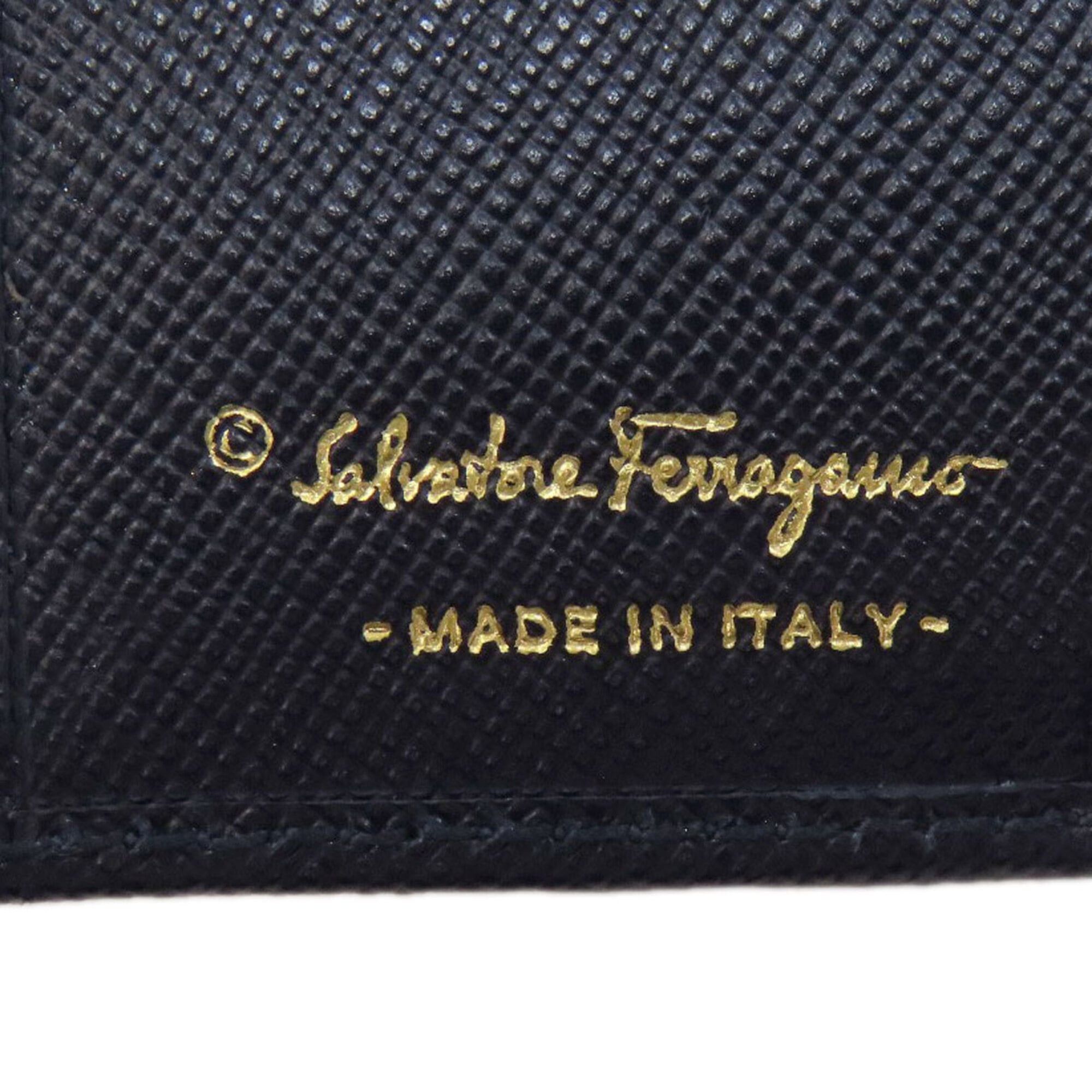 Salvatore Ferragamo Salvatore Ferragamo Gancini hardware key case, leather, women's Size ONE SIZE - 6 Thumbnail