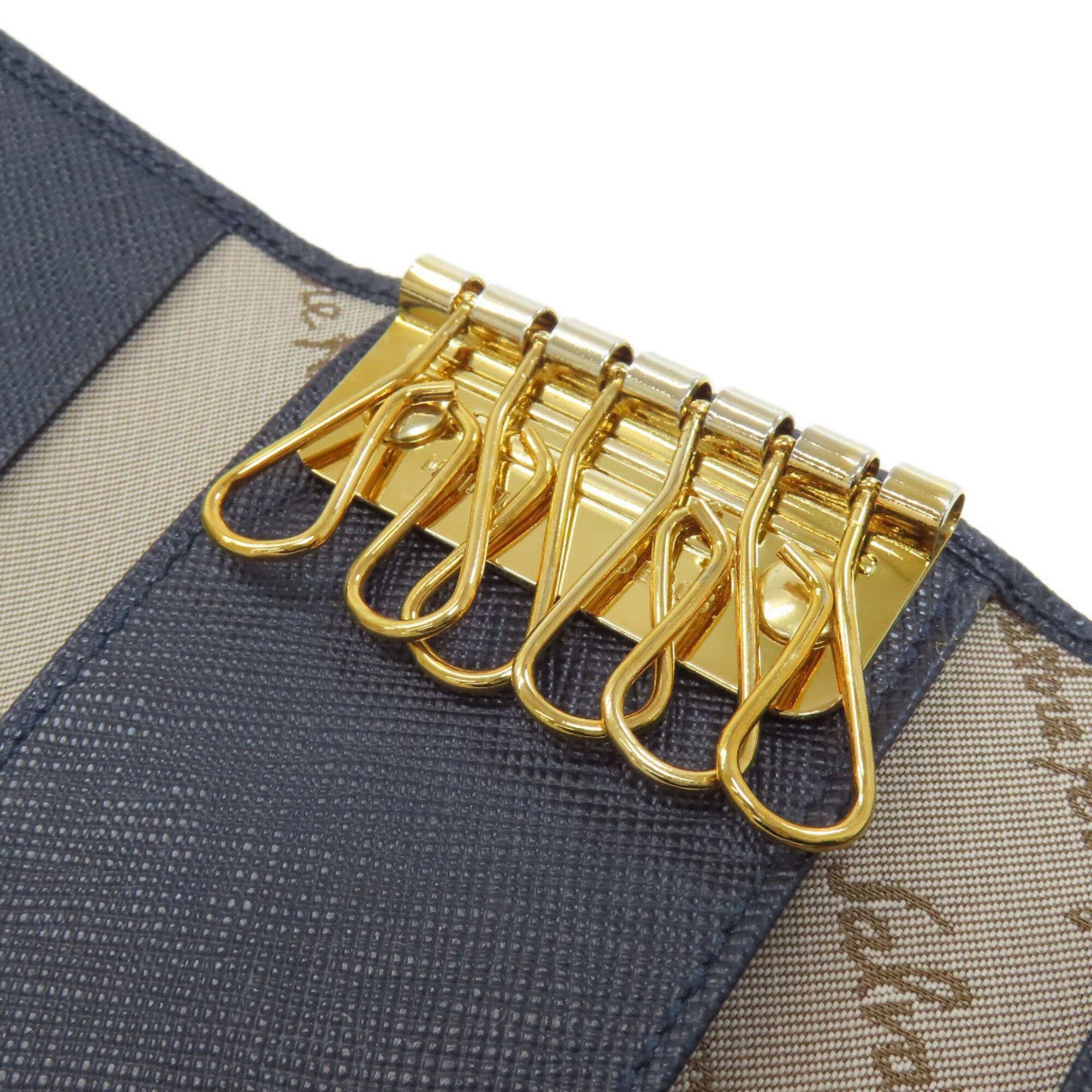 Salvatore Ferragamo Salvatore Ferragamo Gancini hardware key case, leather, women's Size ONE SIZE - 5 Thumbnail