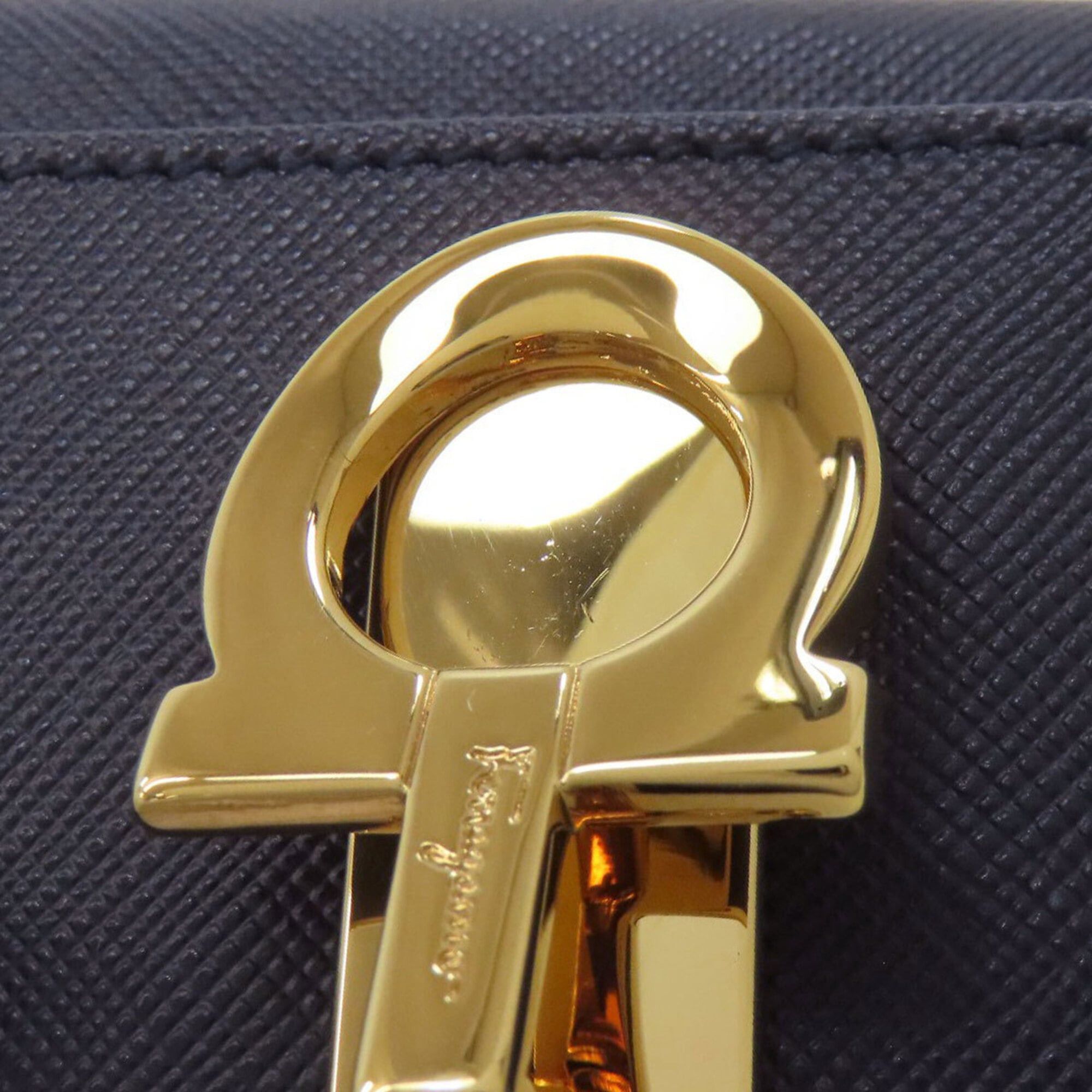 Salvatore Ferragamo Salvatore Ferragamo Gancini hardware key case, leather, women's Size ONE SIZE - 13 Thumbnail