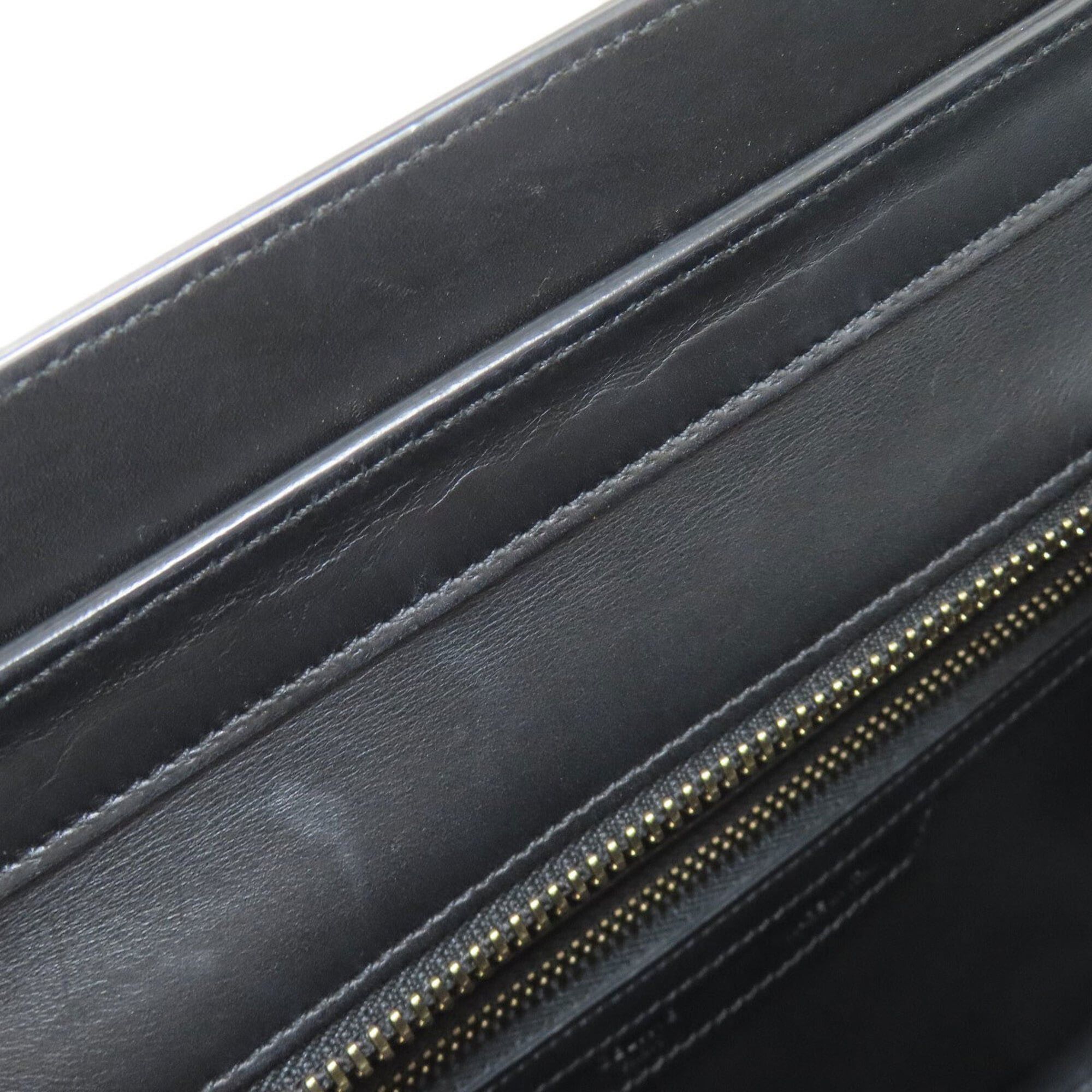 Celine Celine Luggage Micro Handbag, Leather/Canvas, Women's Size ONE SIZE - 9 Thumbnail