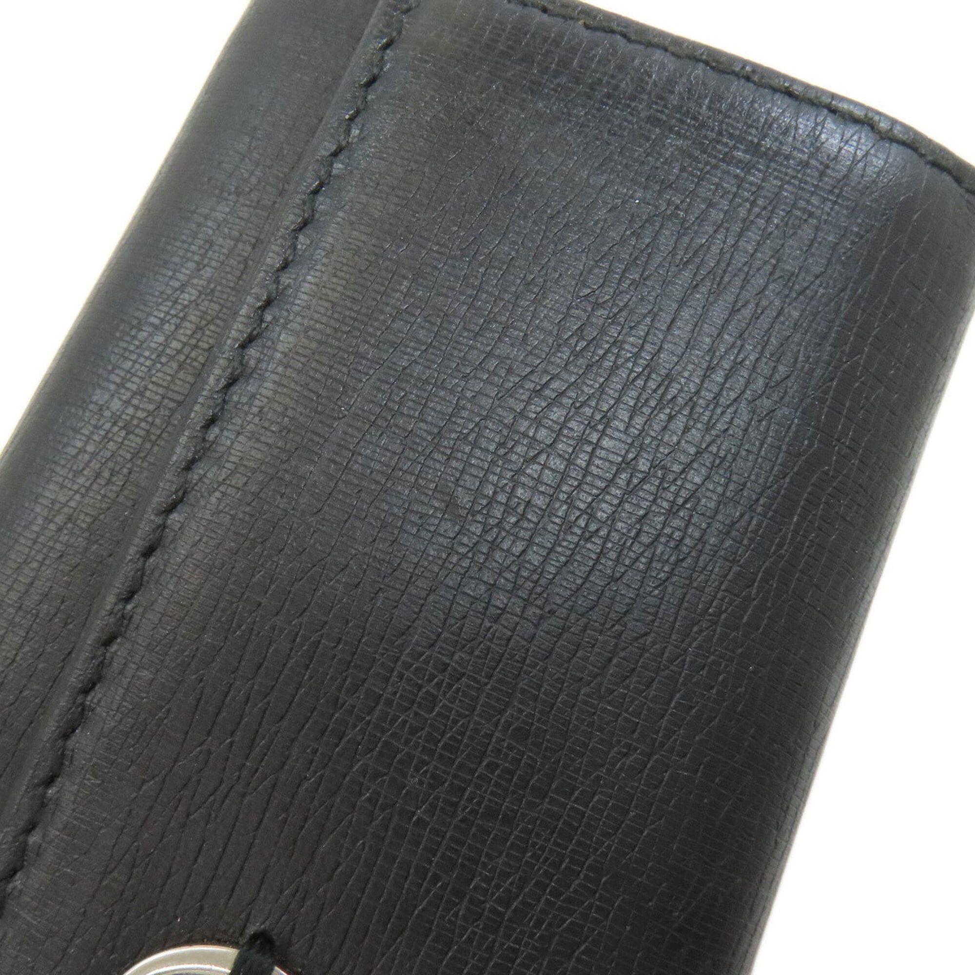 Gucci Gucci 256337 Interlocking G Key Case, Leather, Women's Size ONE SIZE - 11 Thumbnail