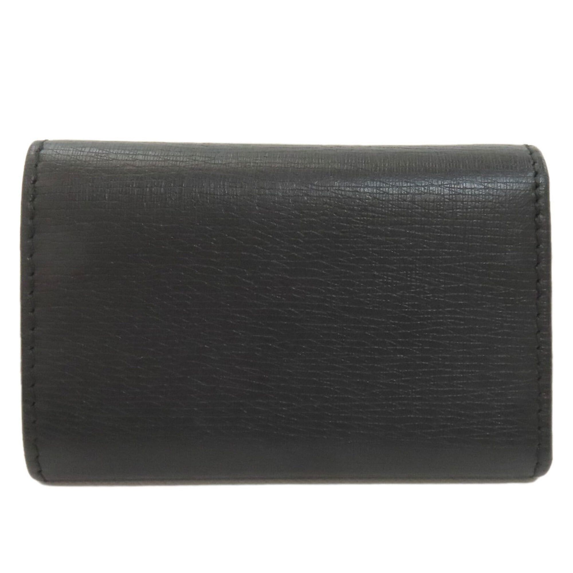 Gucci Gucci 256337 Interlocking G Key Case, Leather, Women's Size ONE SIZE - 2 Thumbnail