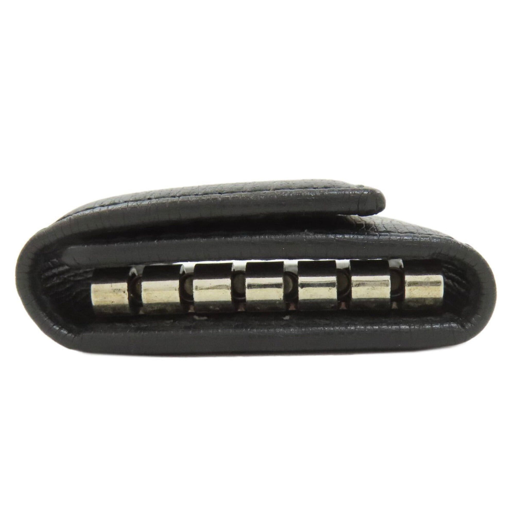 Gucci Gucci 256337 Interlocking G Key Case, Leather, Women's Size ONE SIZE - 3 Thumbnail