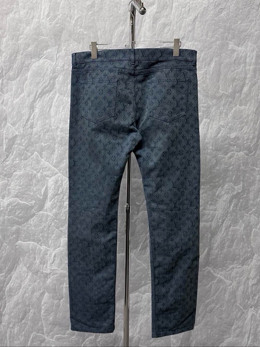 Louis Vuitton LOUIS VUITTON Monogram Slim Jeans Size 30 Size US 38 / EU 54 - 2 Thumbnail