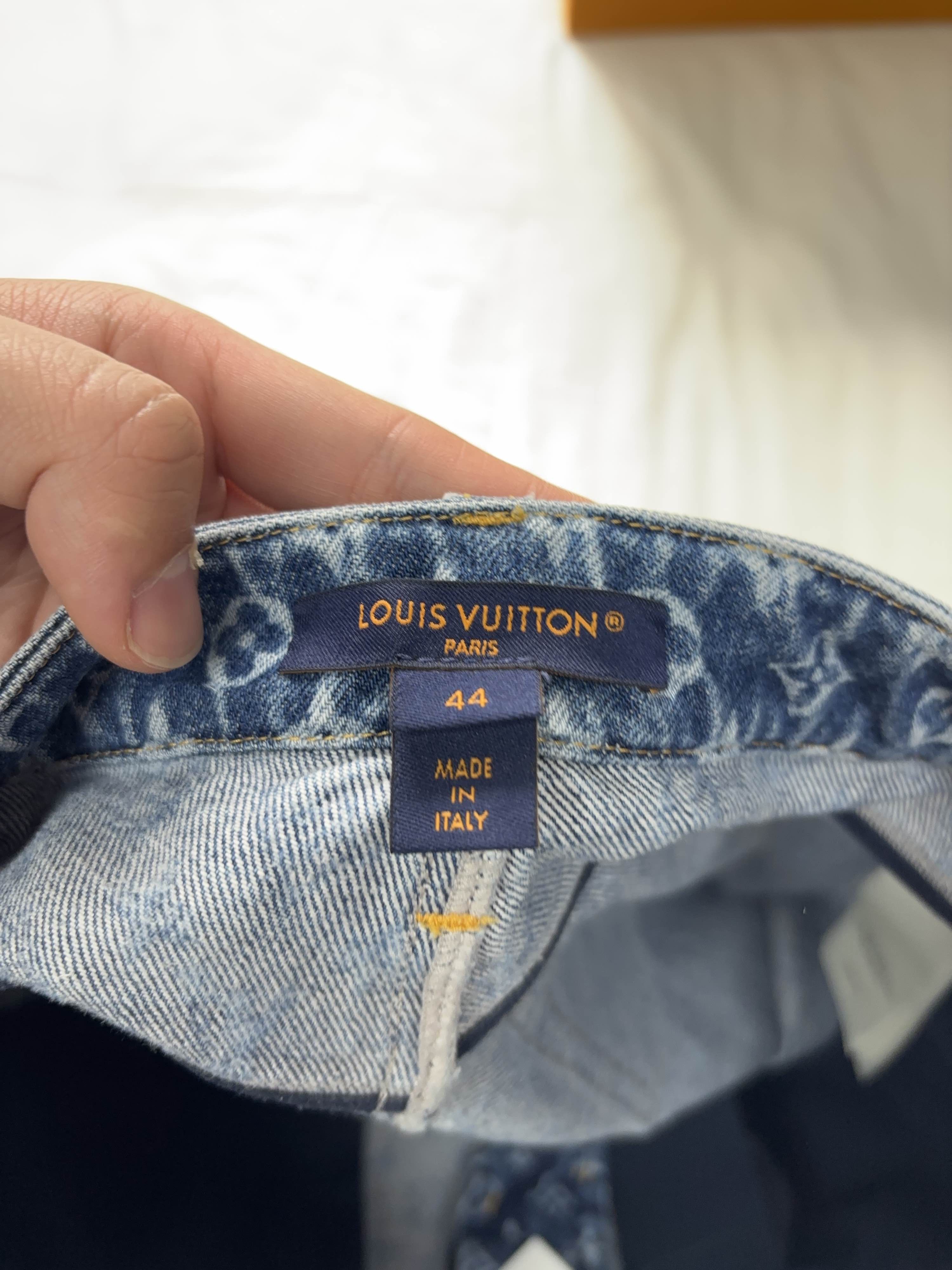 Louis Vuitton Louis Vuitton Monogram Jeans Size 44 Size 30" / US 8 / IT 44 - 3 Thumbnail