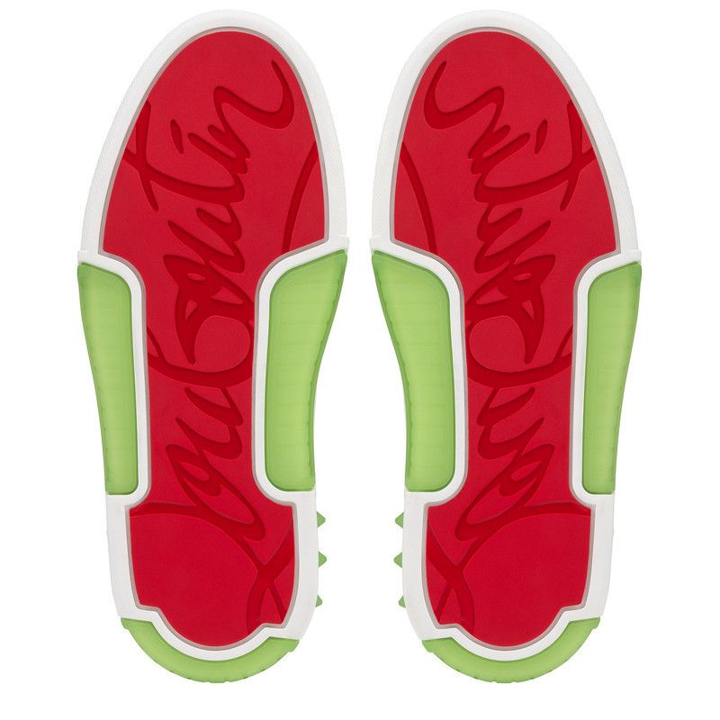 Christian Louboutin astroloubi white/light green Size US 6 / EU 39 - 6 Thumbnail
