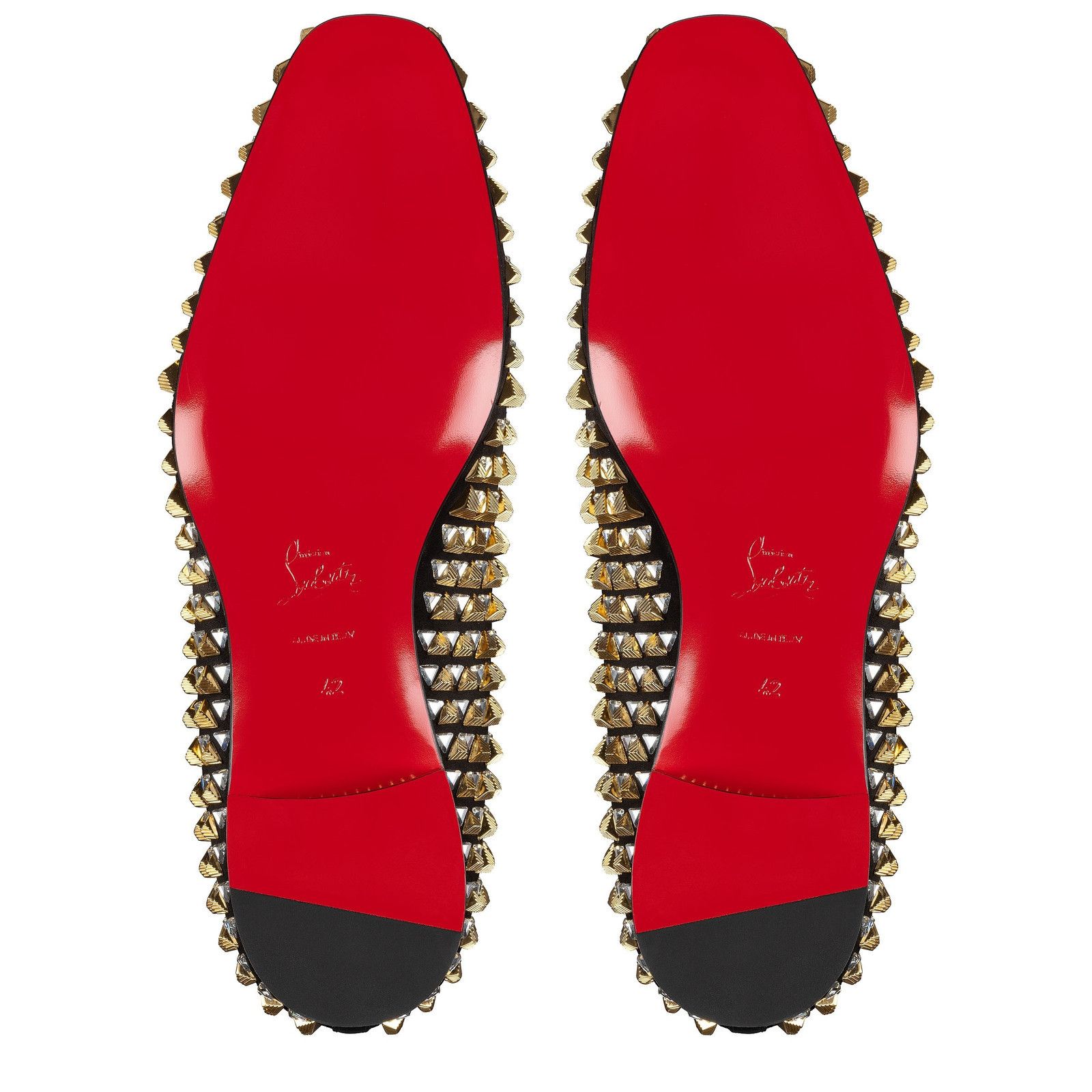 Christian Louboutin croconaki black/gold Size US 6 / EU 39 - 5 Thumbnail