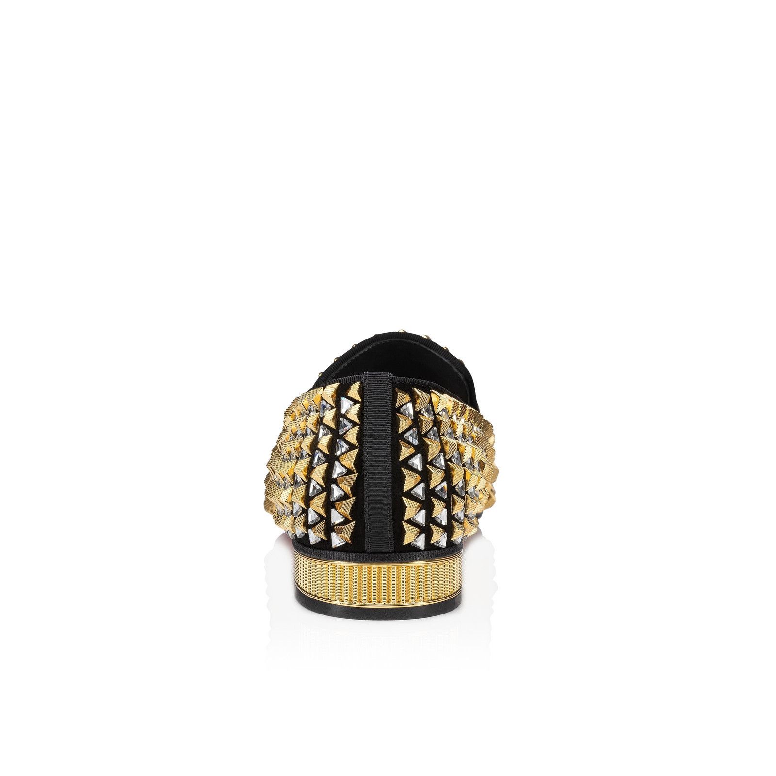 Christian Louboutin croconaki black/gold Size US 10 / EU 43 - 3 Thumbnail