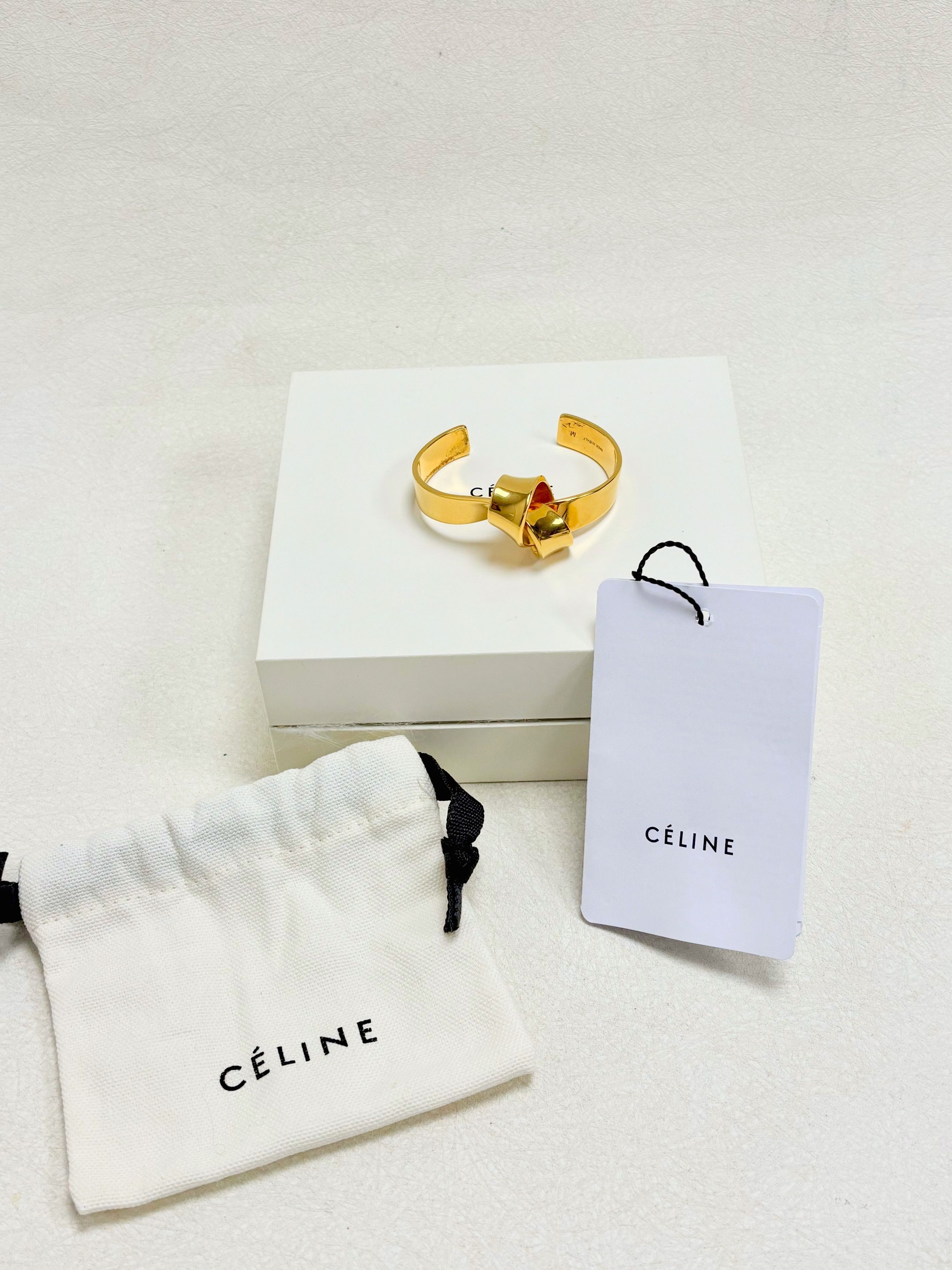 Celine CÉLINE Bracelet Knot Maxi Size ONE SIZE - 12 Thumbnail