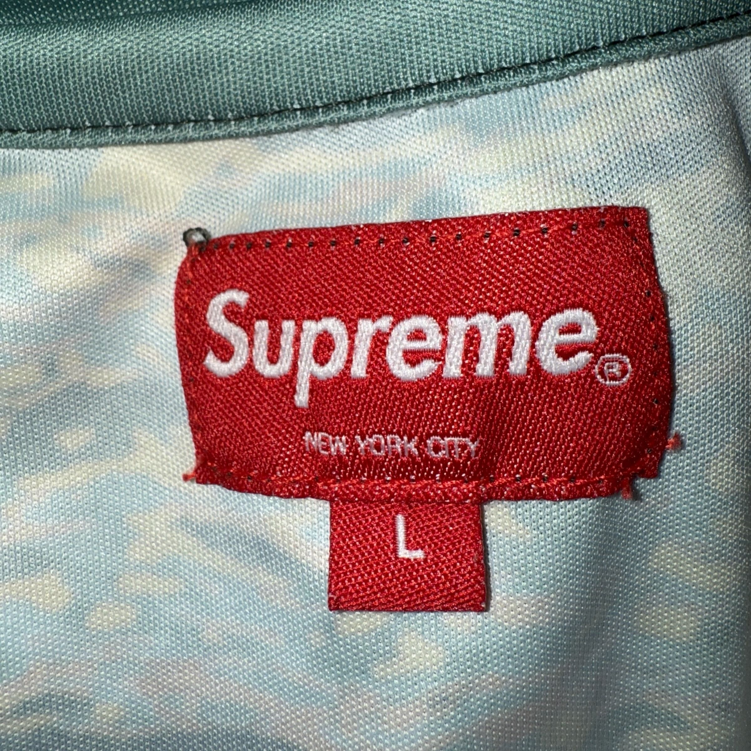 Supreme Supreme wave zip up long sleeve tee 22SS Size L Size US L / EU 52-54 / 3 - 5 Thumbnail
