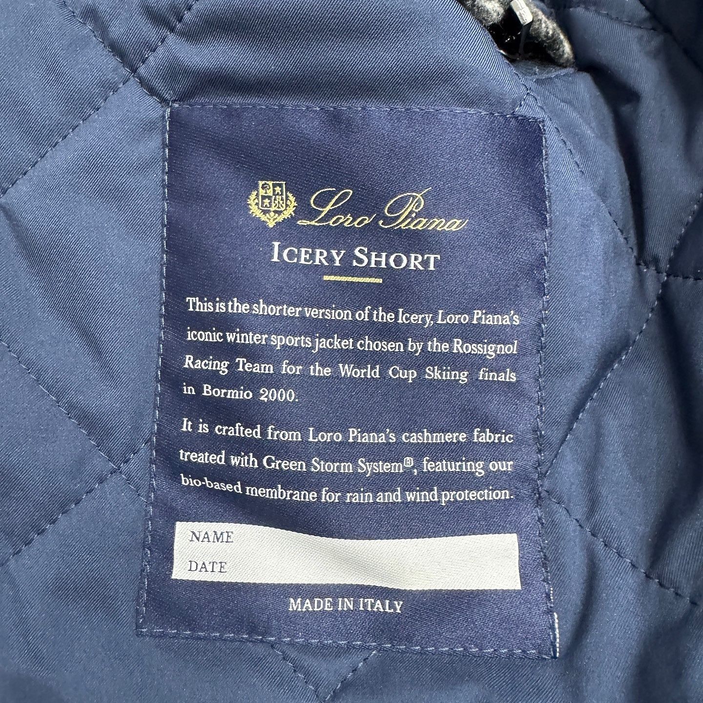 Loro Piana Checkered High Collar Light Jacket Size US XS / EU 42 / 0 - 5 Thumbnail