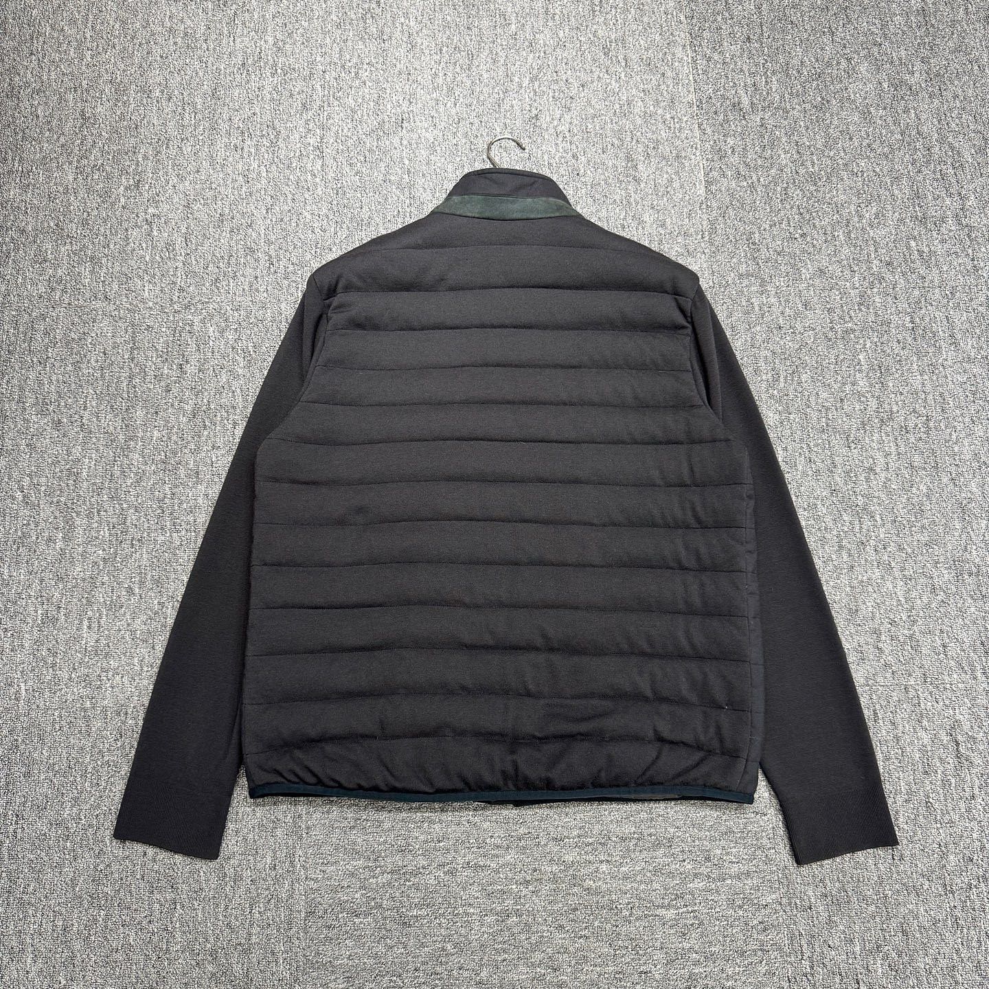 Loro Piana Black Quilted Zip-Up Light Jacket Size US XL / EU 56 / 4 - 2 Thumbnail