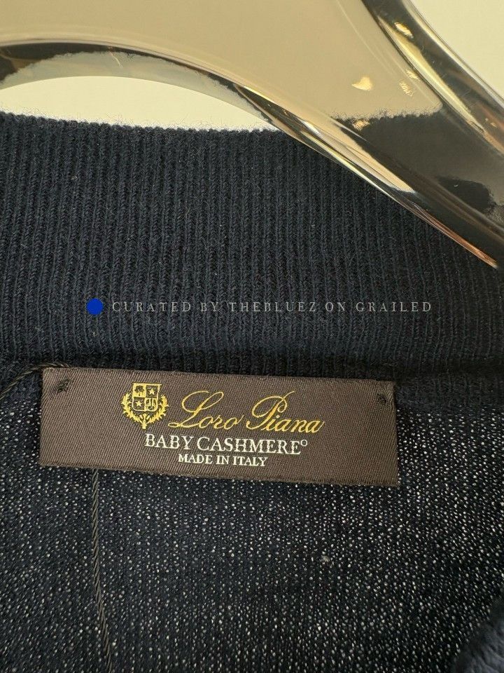 Loro Piana Black Mock Neck Long Sleeve Sweater Size US XL / EU 56 / 4 - 3 Thumbnail