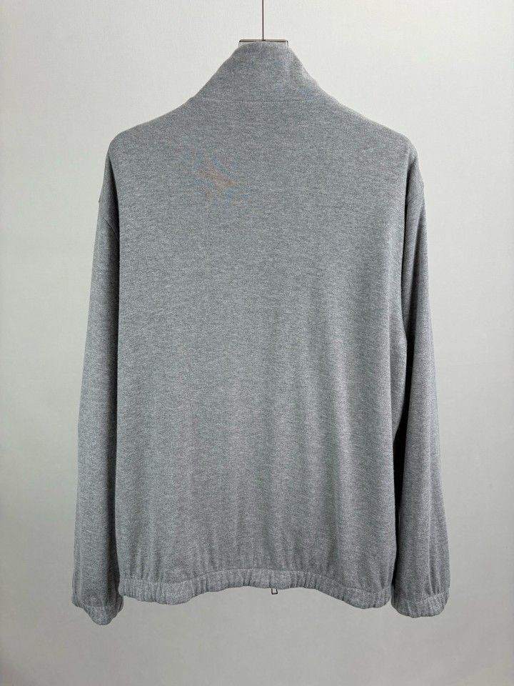 Loro Piana Black Zip-Up Light Jacket - XXL Size US XXL / EU 58 / 5 - 6 Thumbnail
