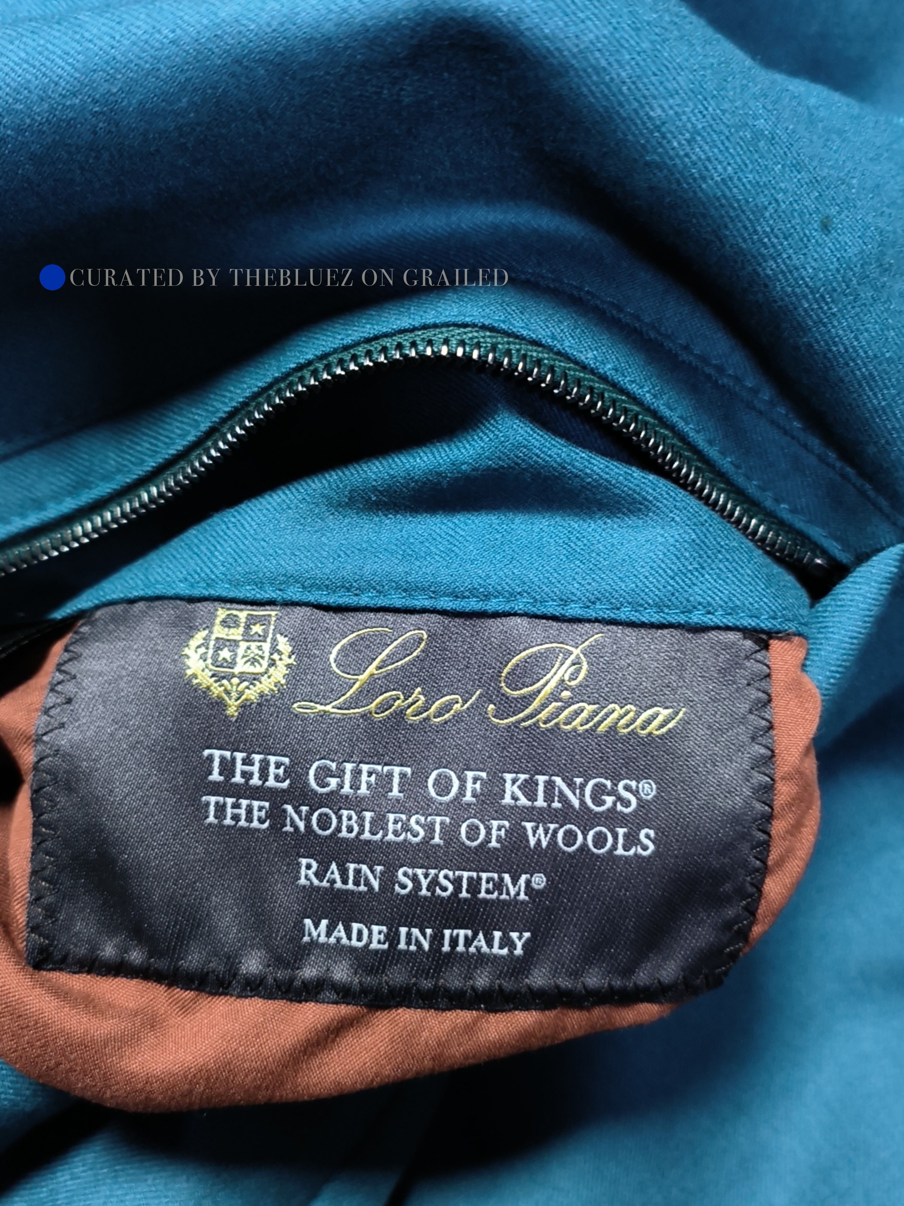 Loro Piana Green Zip-Up Hoodie with Long Sleeves Size US S / EU 44-46 / 1 - 3 Thumbnail