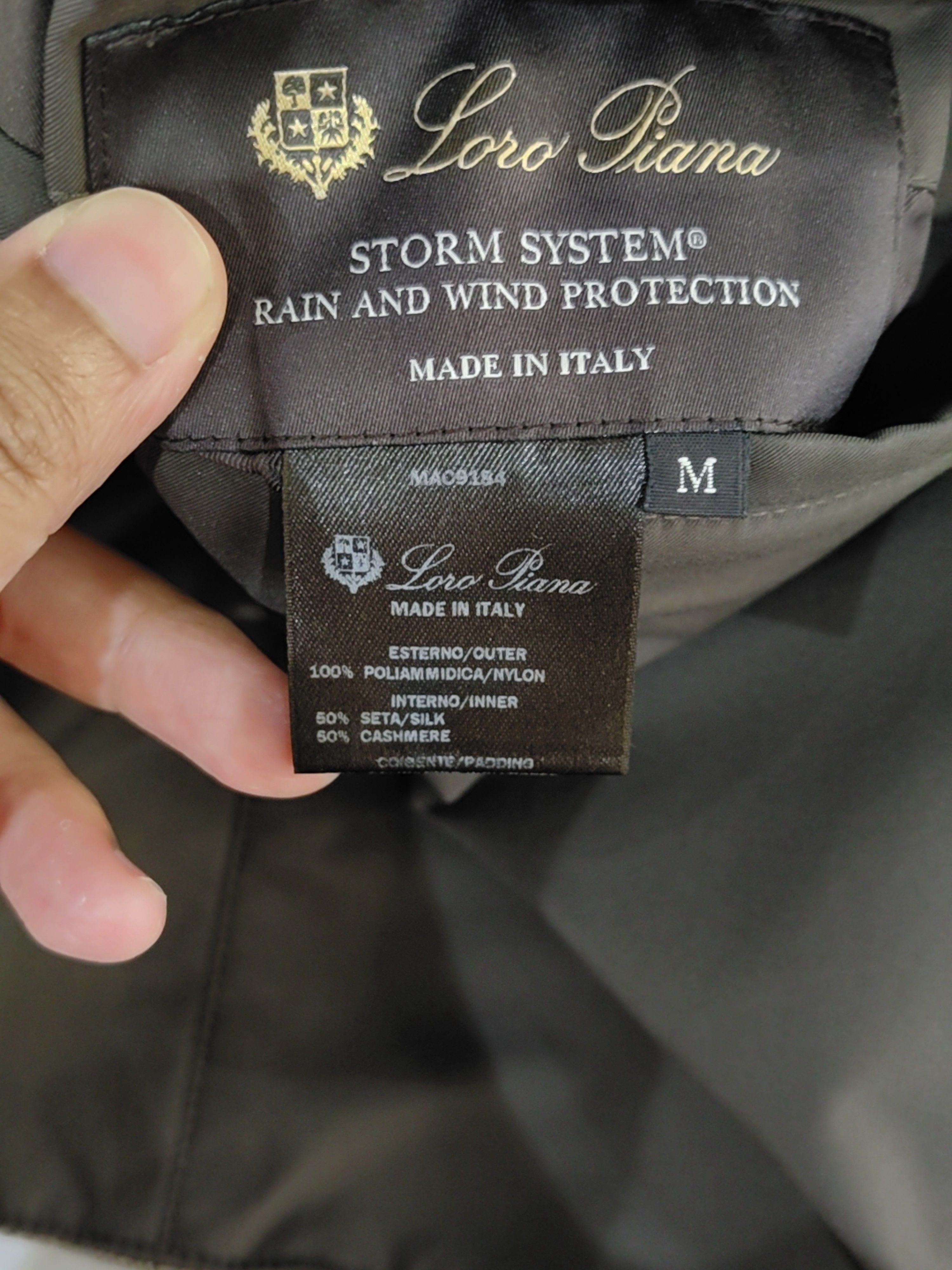 Loro Piana Brown Collared Jacket with Multiple Pockets Size M Size US M / EU 48-50 / 2 - 4 Thumbnail
