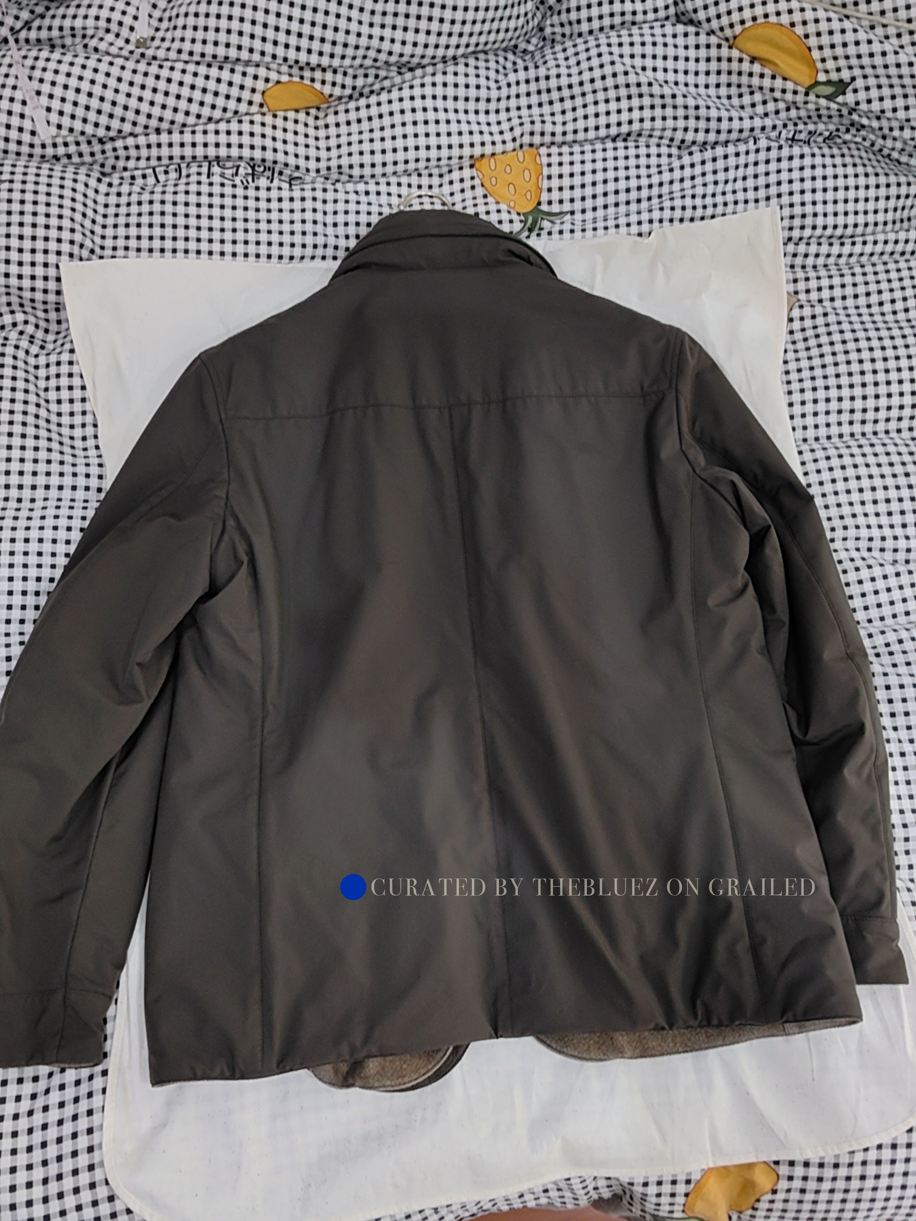 Loro Piana Brown Collared Jacket with Multiple Pockets Size M Size US M / EU 48-50 / 2 - 2 Thumbnail