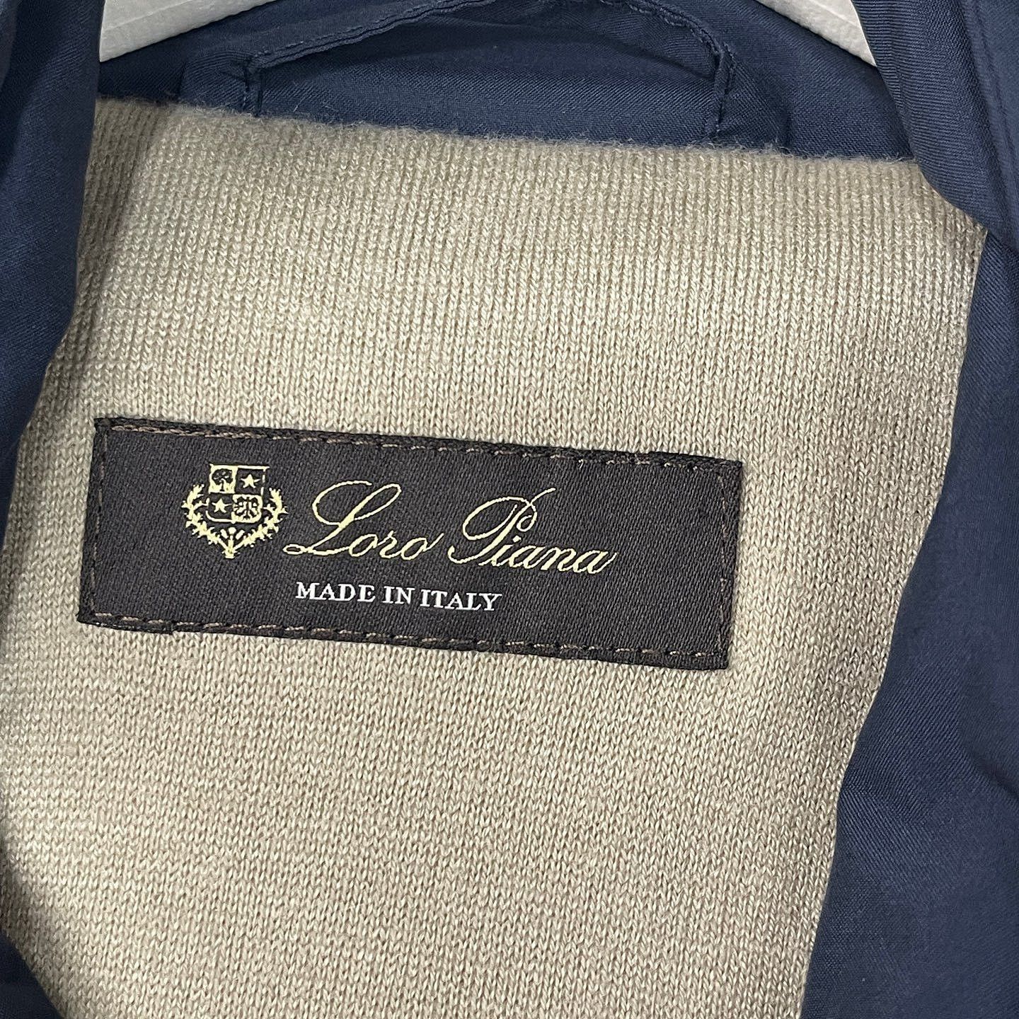 Loro Piana Blue Quilted Button-Front Jacket with Pockets Size US M / EU 48-50 / 2 - 3 Thumbnail