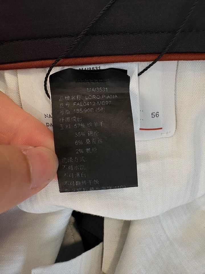 Loro Piana Black Casual Pants Size 40 Size US 40 / EU 56 - 4 Thumbnail